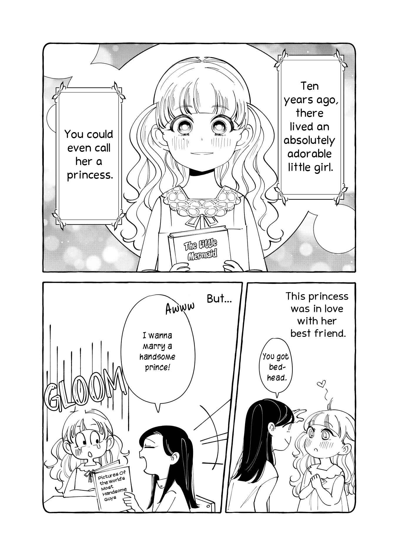 Page 1 Chapter 8 A Handsome Tanned Girlfriend Whos Easy to Please