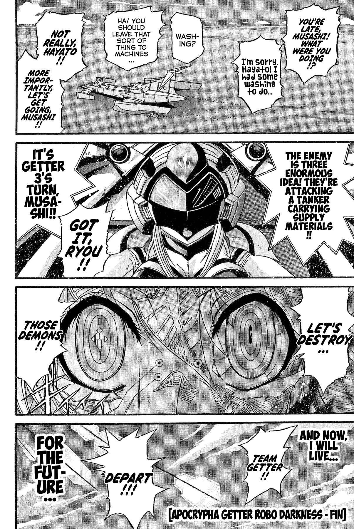 Page 19 Chapter 30 Apocrypha Getter Robo Darkness