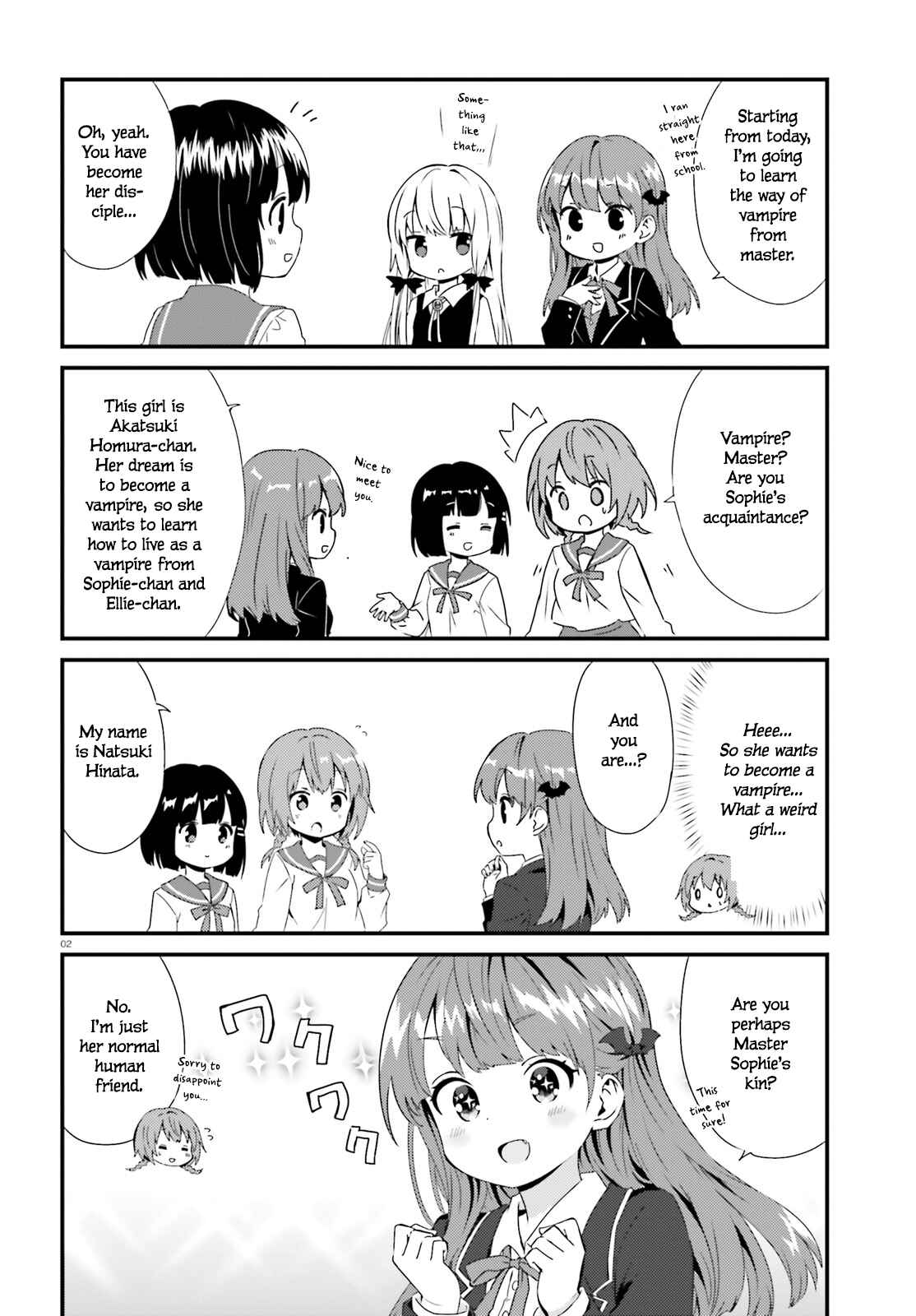 Page 1 Chapter 55 Tonari no Kyuuketsuki-san