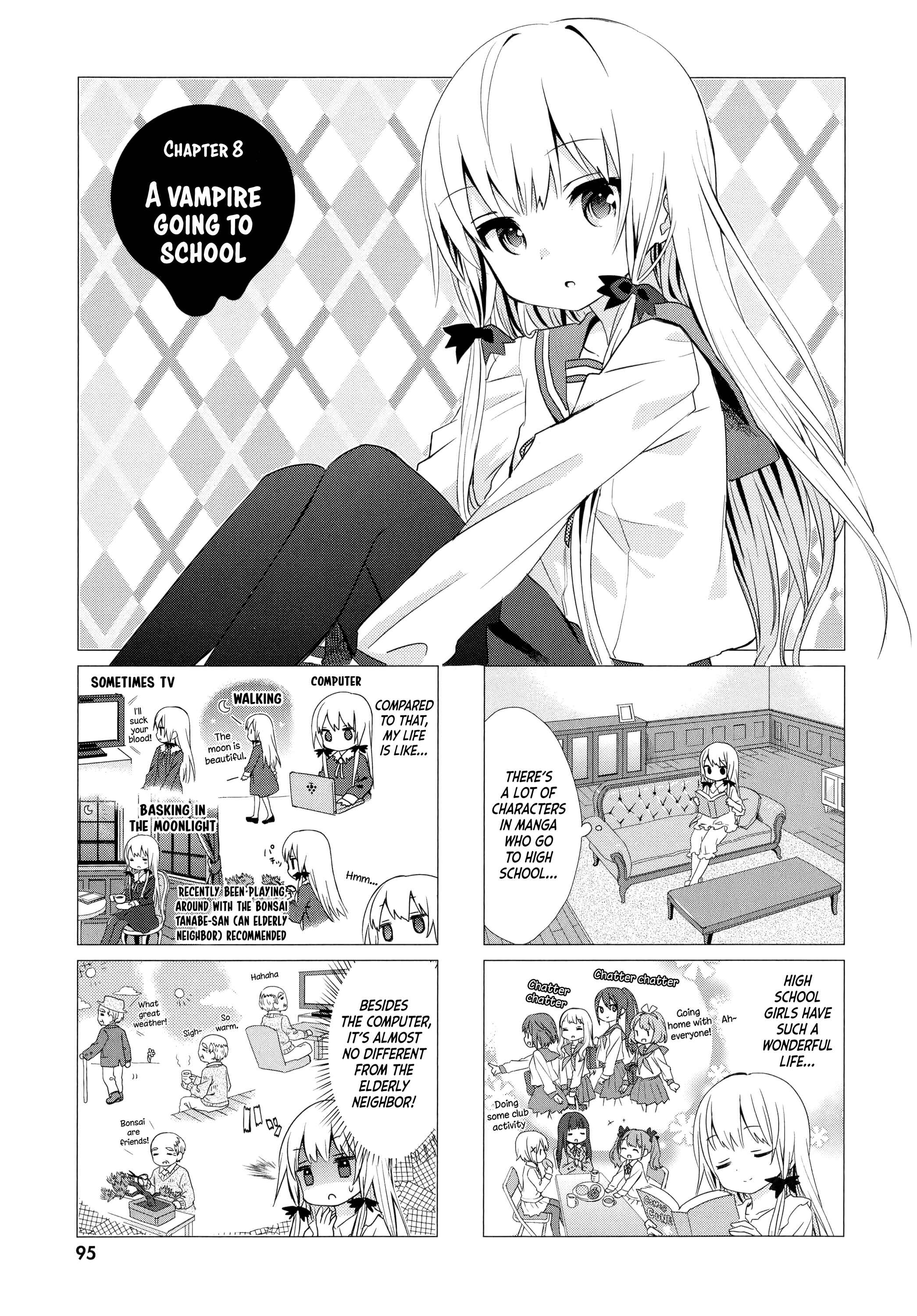 Page 1 Chapter 8 Tonari no Kyuuketsuki-san