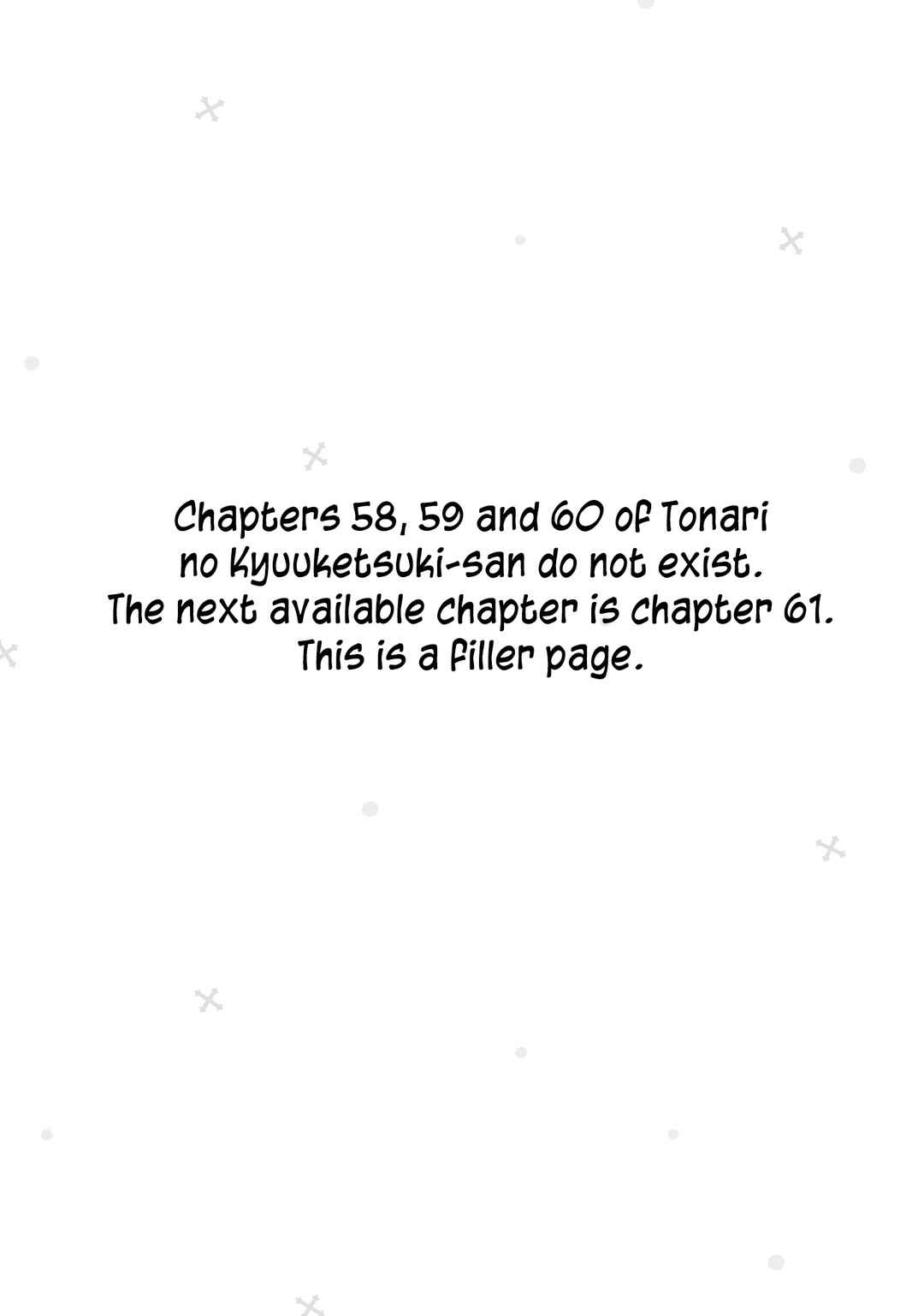 Page 1 Chapter 58 Tonari no Kyuuketsuki-san