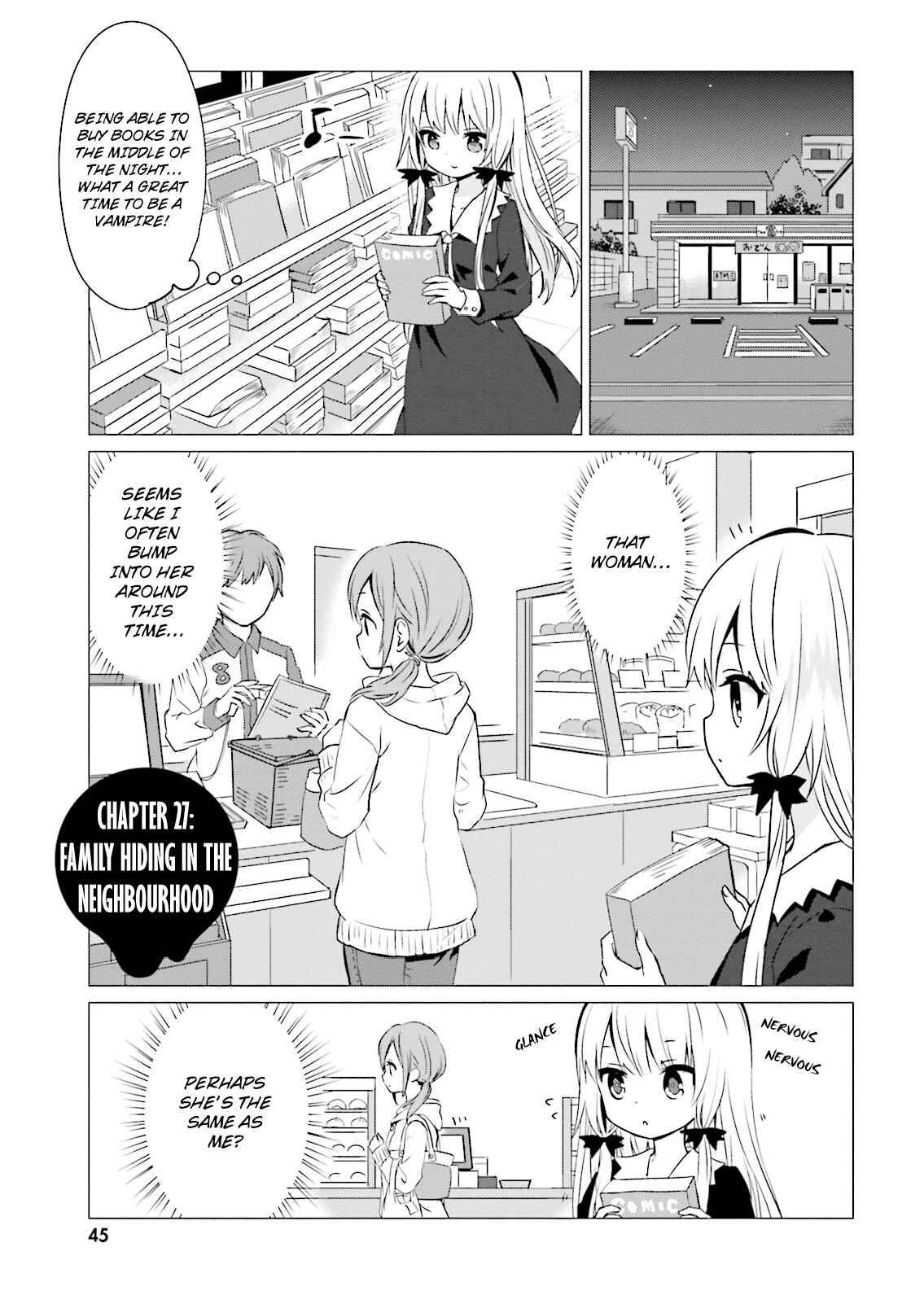 Page 1 Chapter 27 Tonari no Kyuuketsuki-san