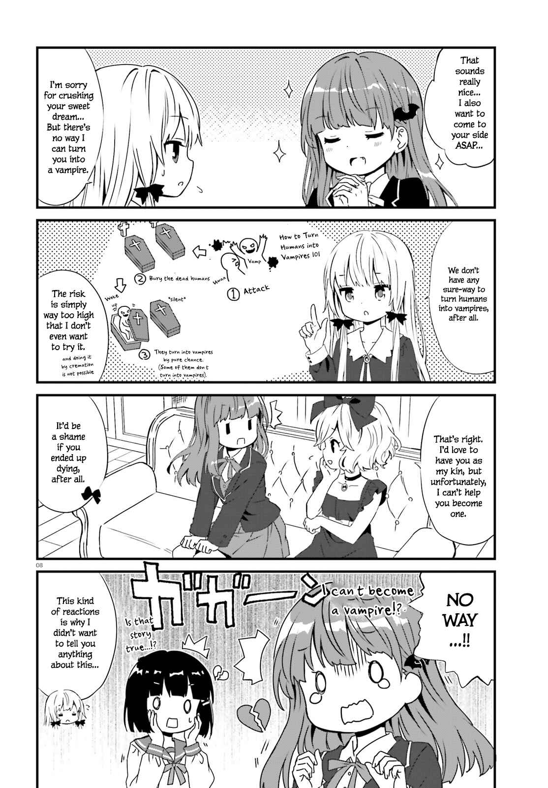 Page 8 Chapter 53 Tonari no Kyuuketsuki-san