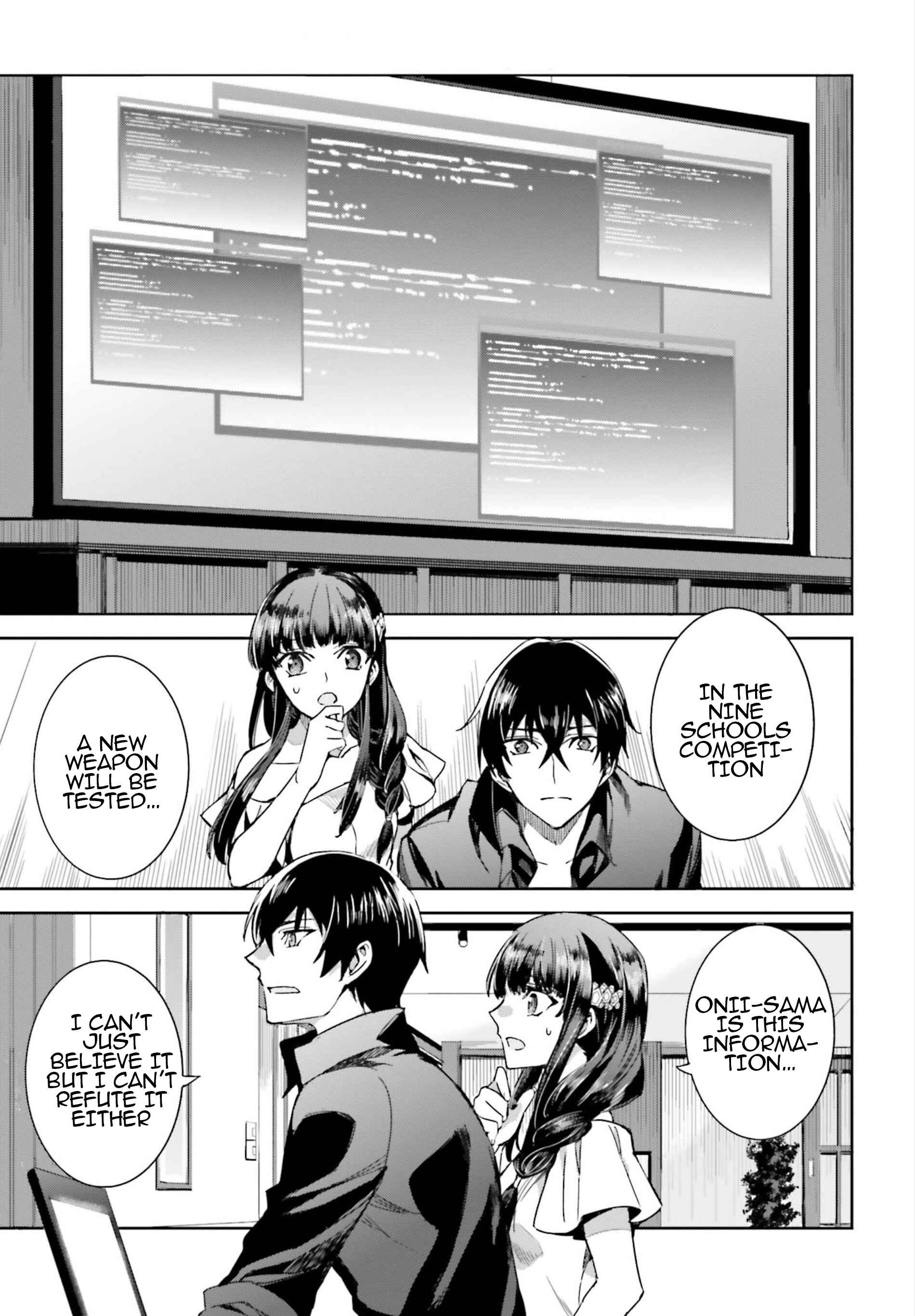 Page 22 Chapter 2 Mahouka Koukou no Rettousei - Steeplechase-hen