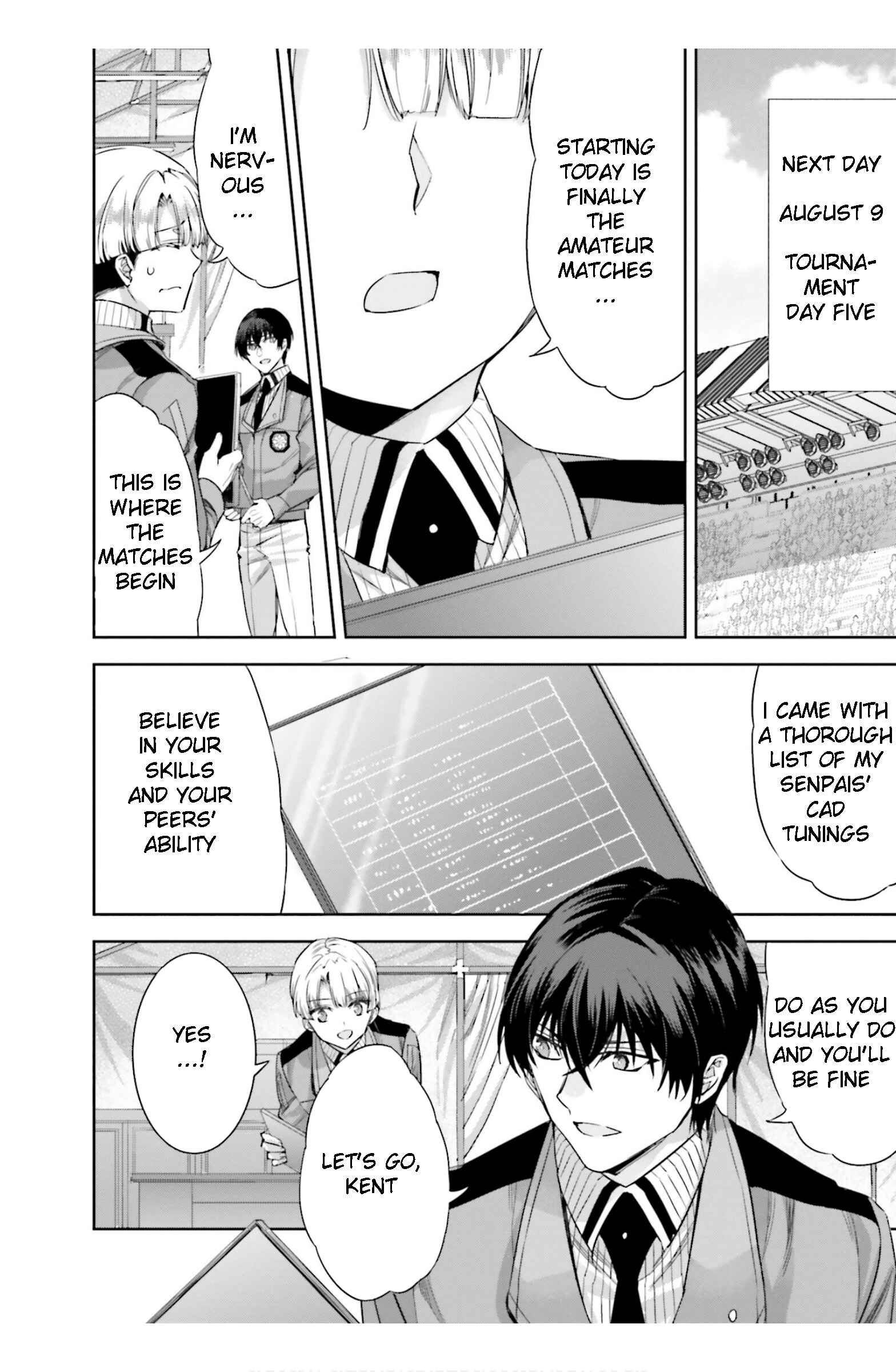 Page 16 Chapter 16 Mahouka Koukou no Rettousei - Steeplechase-hen