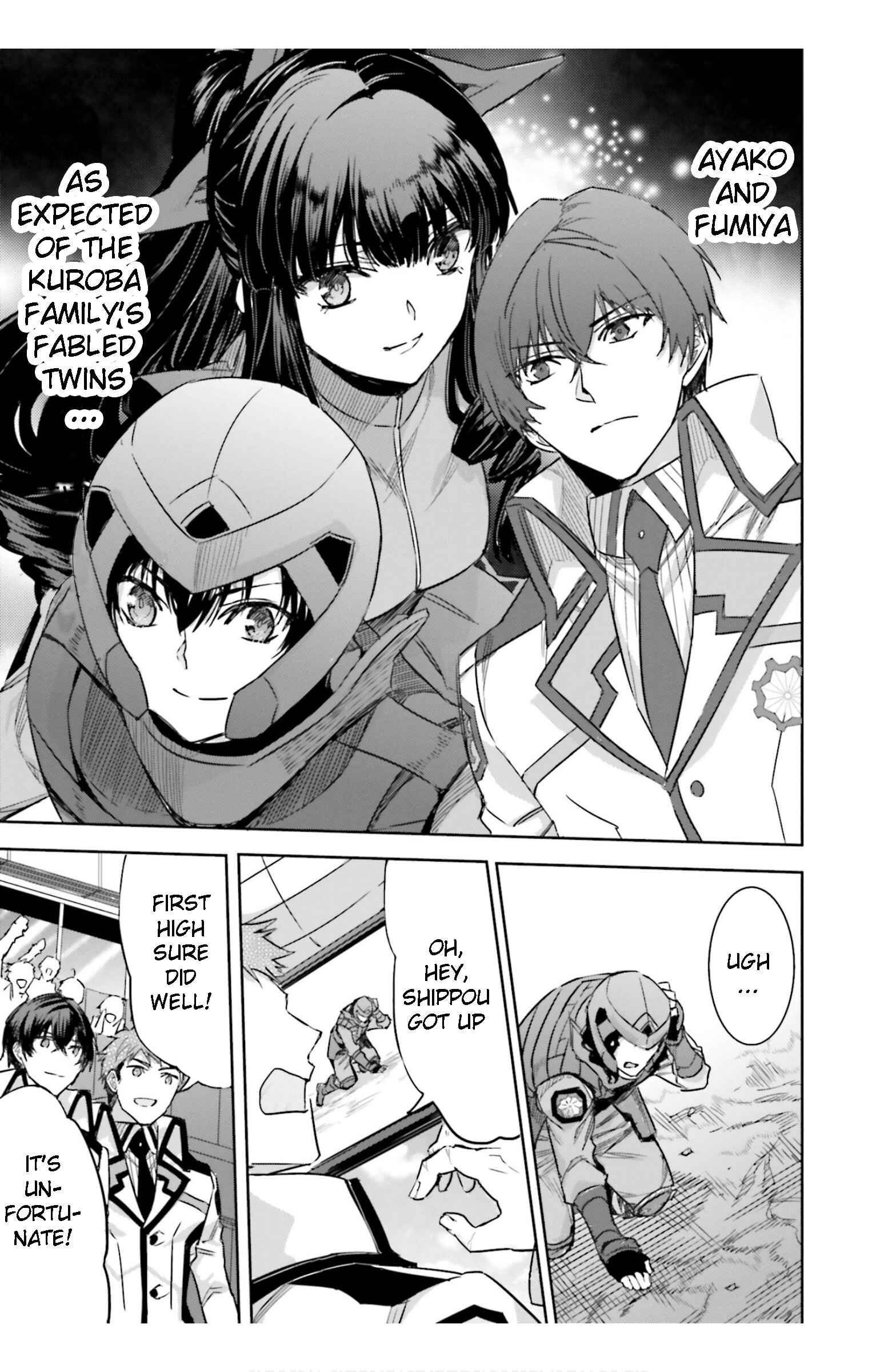 Page 35 Chapter 16 Mahouka Koukou no Rettousei - Steeplechase-hen