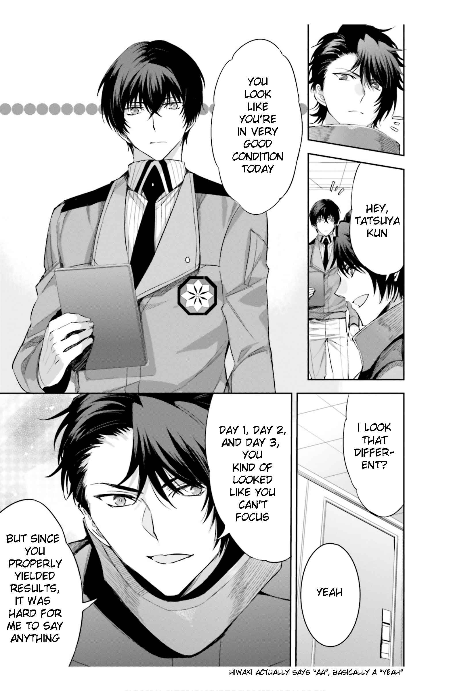 Page 9 Chapter 16 Mahouka Koukou no Rettousei - Steeplechase-hen