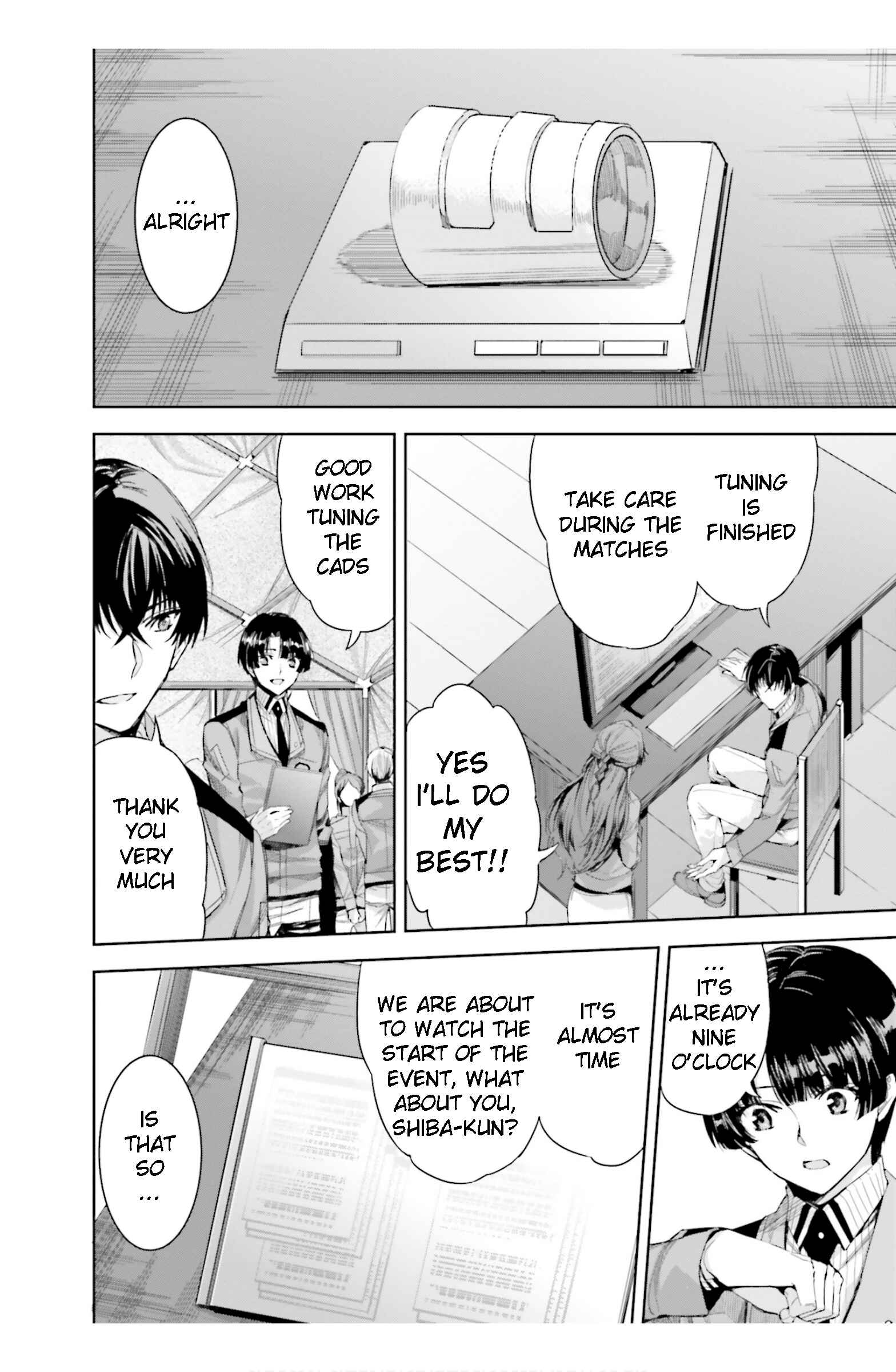 Page 6 Chapter 19 Mahouka Koukou no Rettousei - Steeplechase-hen