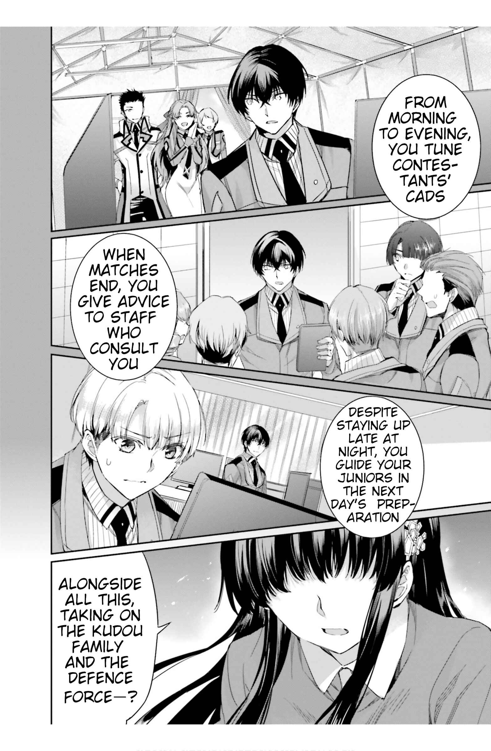 Page 16 Chapter 15 Mahouka Koukou no Rettousei - Steeplechase-hen