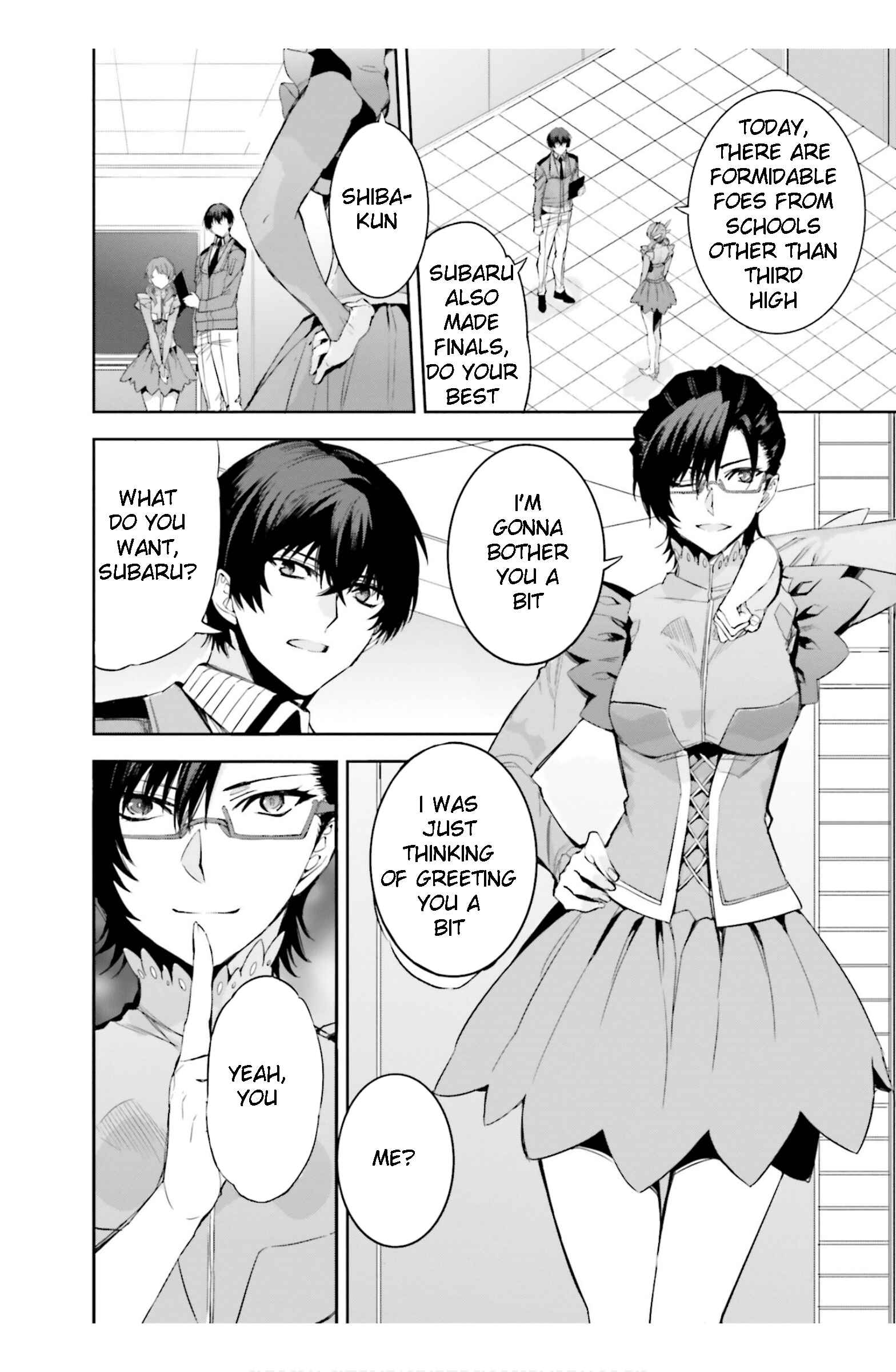 Page 4 Chapter 17 Mahouka Koukou no Rettousei - Steeplechase-hen