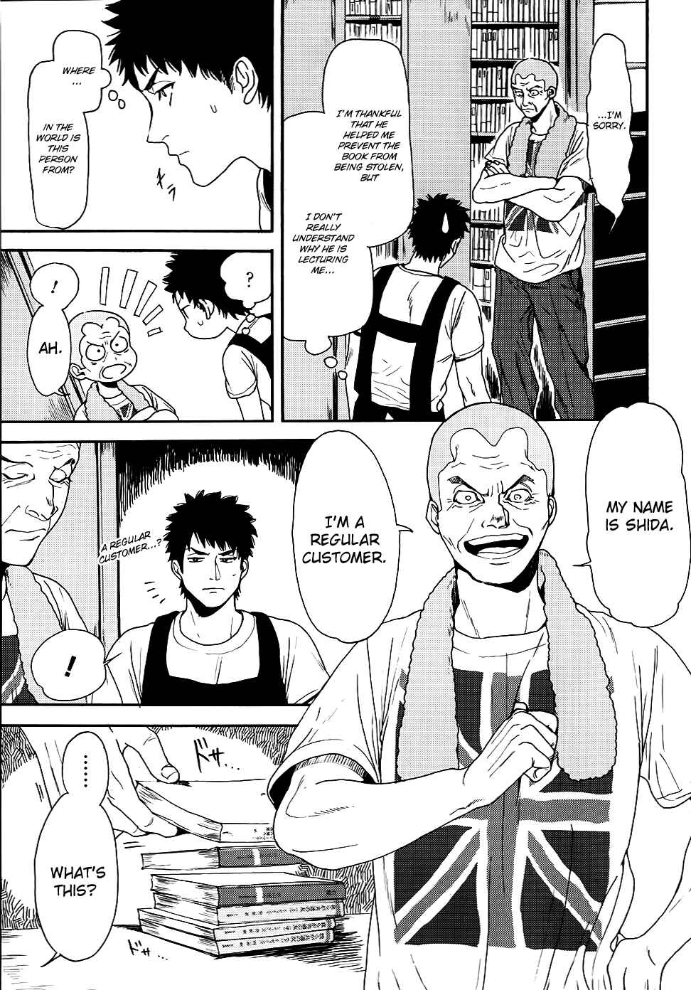 Page 8 Chapter 4 Biblia Koshodou no Jiken Techou
