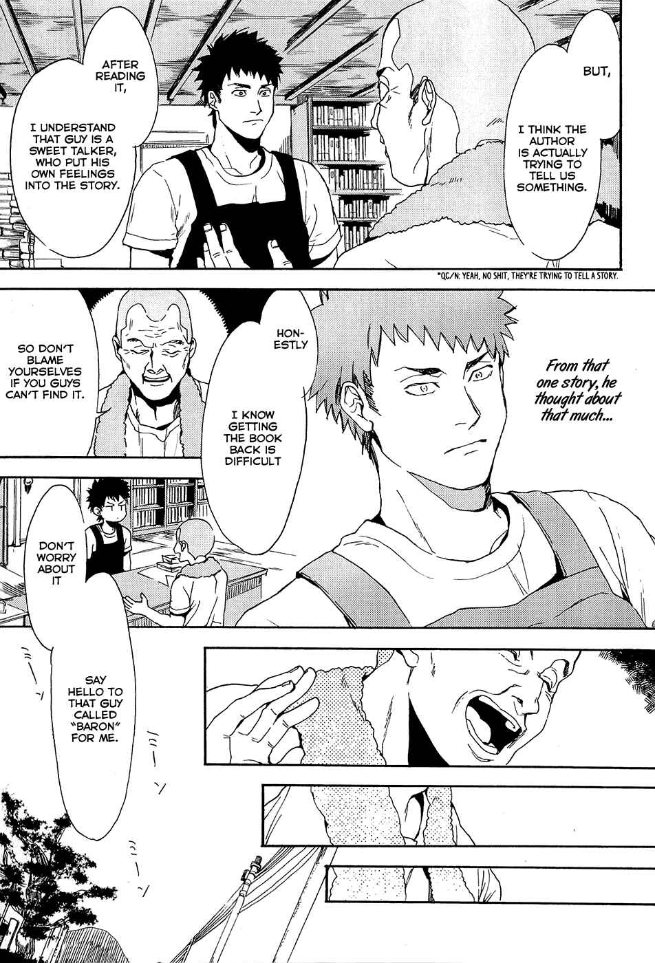Page 16 Chapter 5 Biblia Koshodou no Jiken Techou