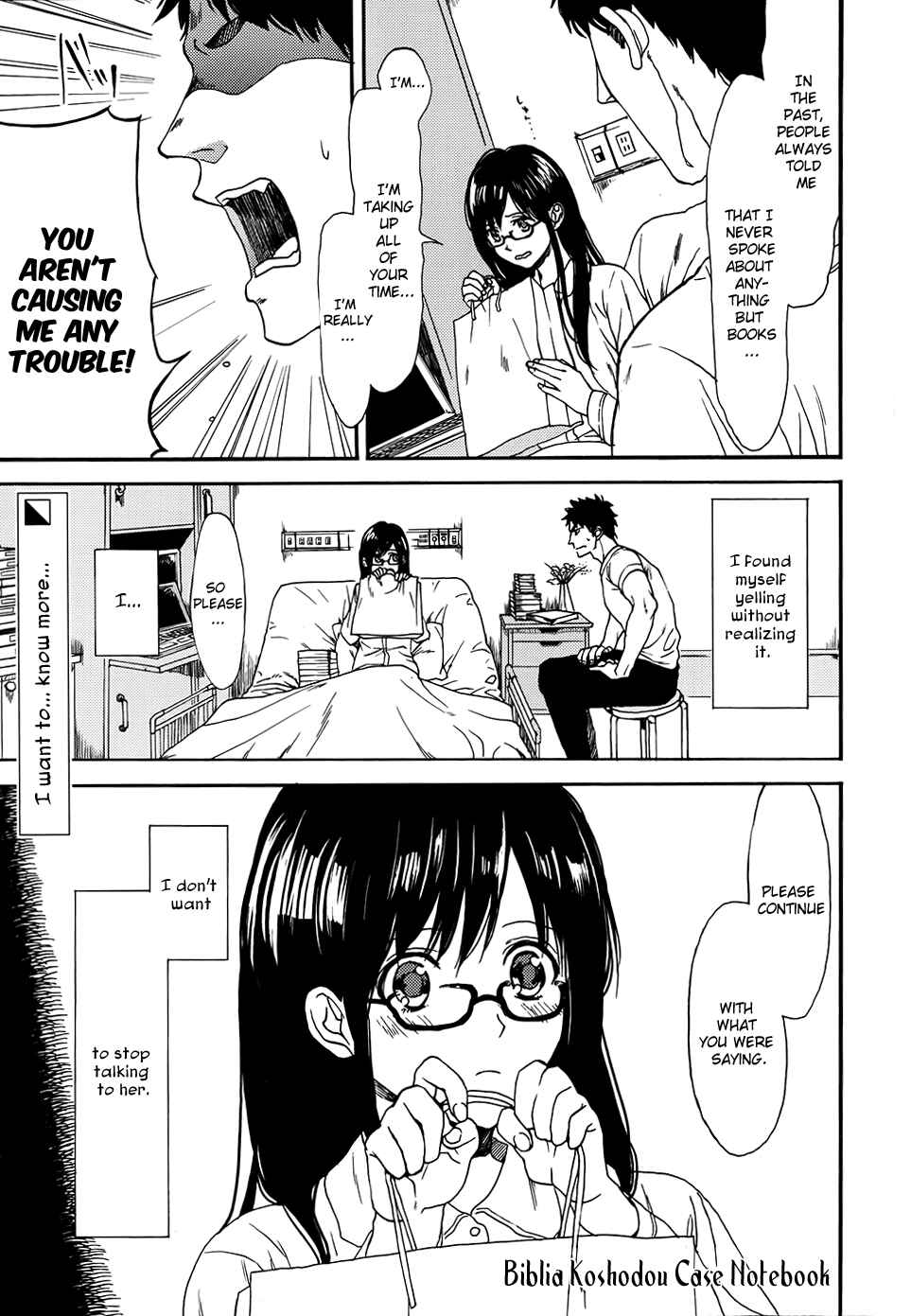 Page 2 Chapter 2 Biblia Koshodou no Jiken Techou