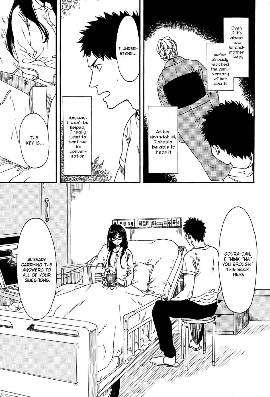 Page 32 Chapter 2 Biblia Koshodou no Jiken Techou