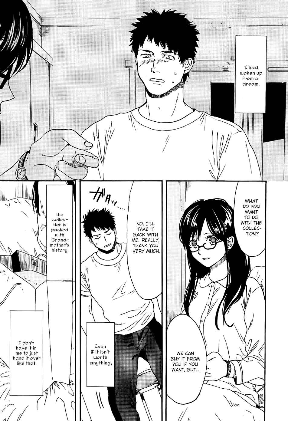 Page 46 Chapter 2 Biblia Koshodou no Jiken Techou