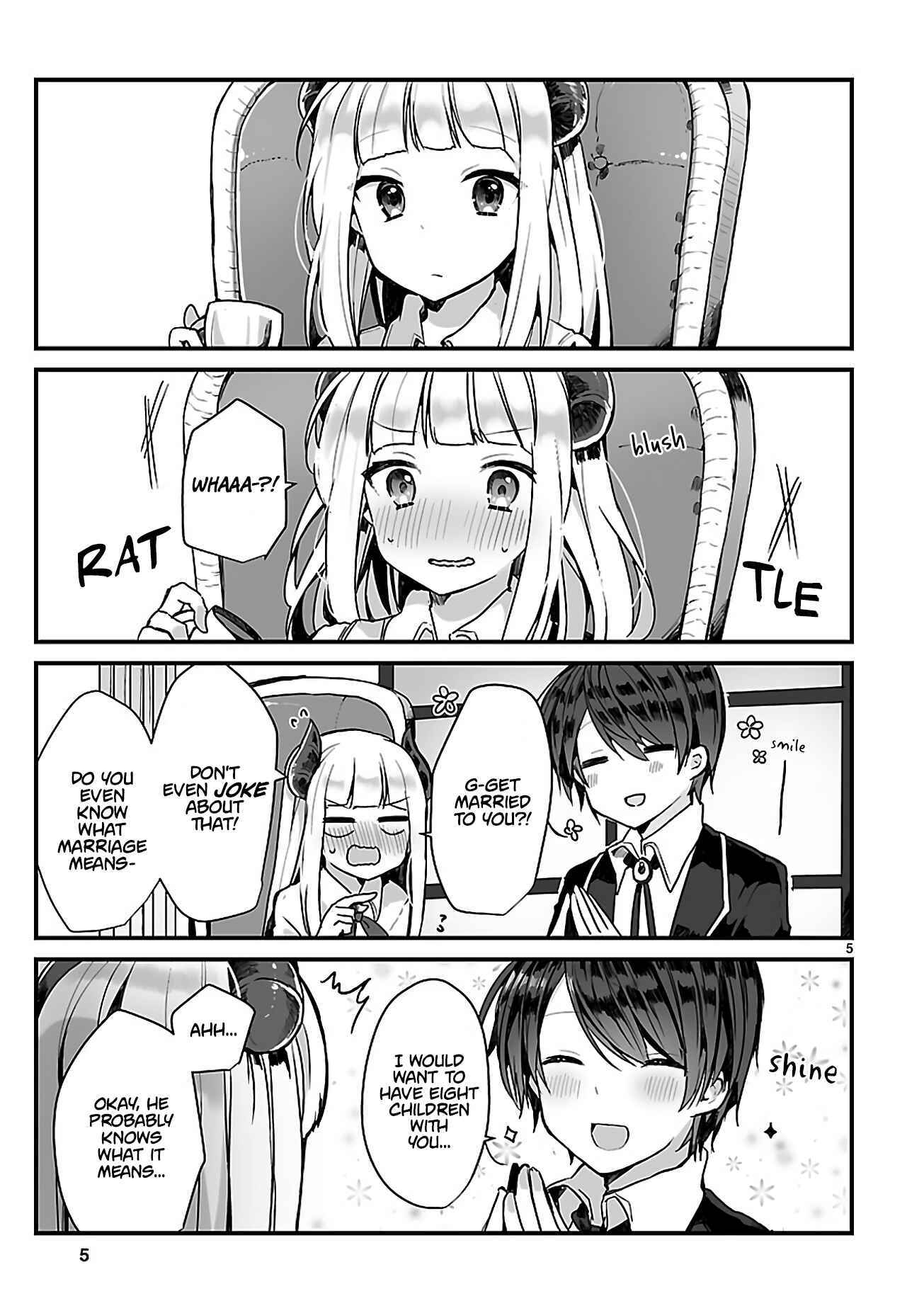 Page 5 Chapter Unknown_ed91 Maou-sama to Kekkon shitai (Oneshot)