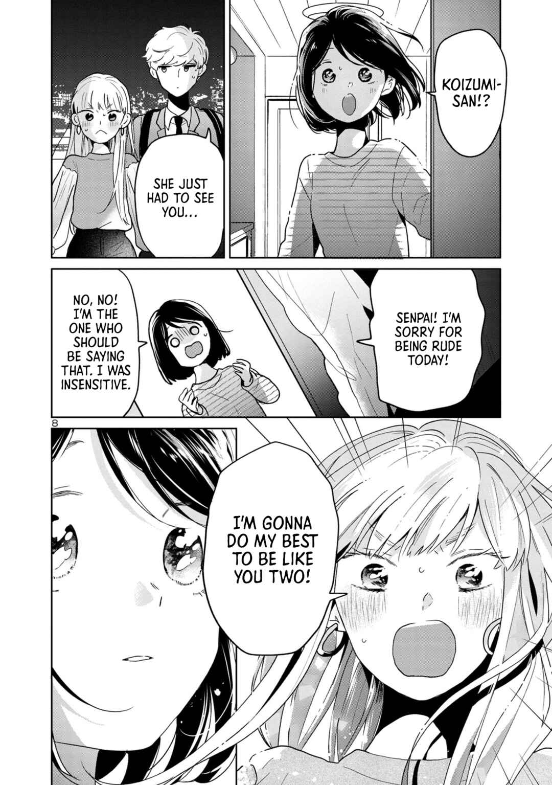 Page 8 Chapter 65 Majo-senpai Nippou