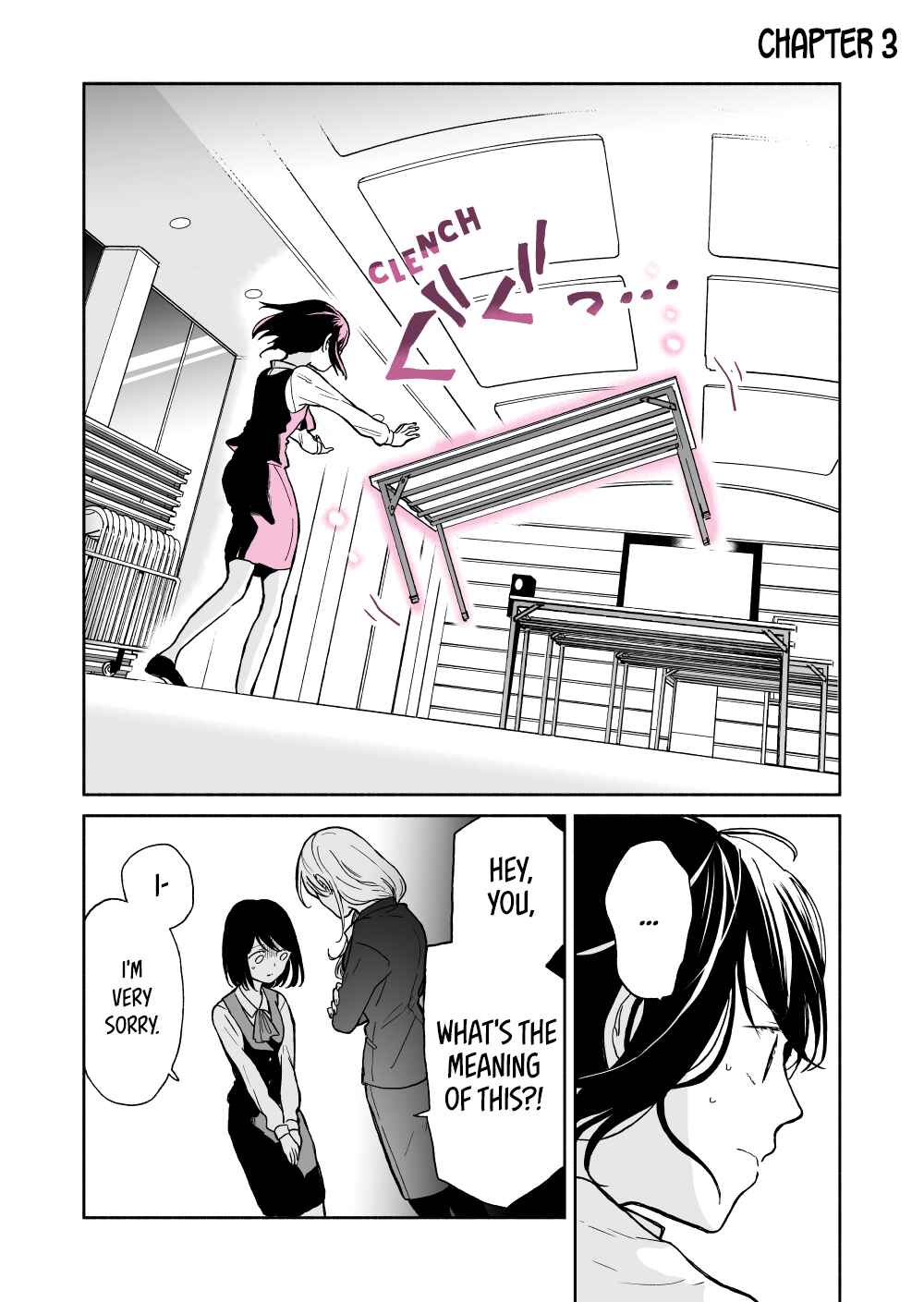 Page 1 Chapter 3 Majo-senpai Nippou