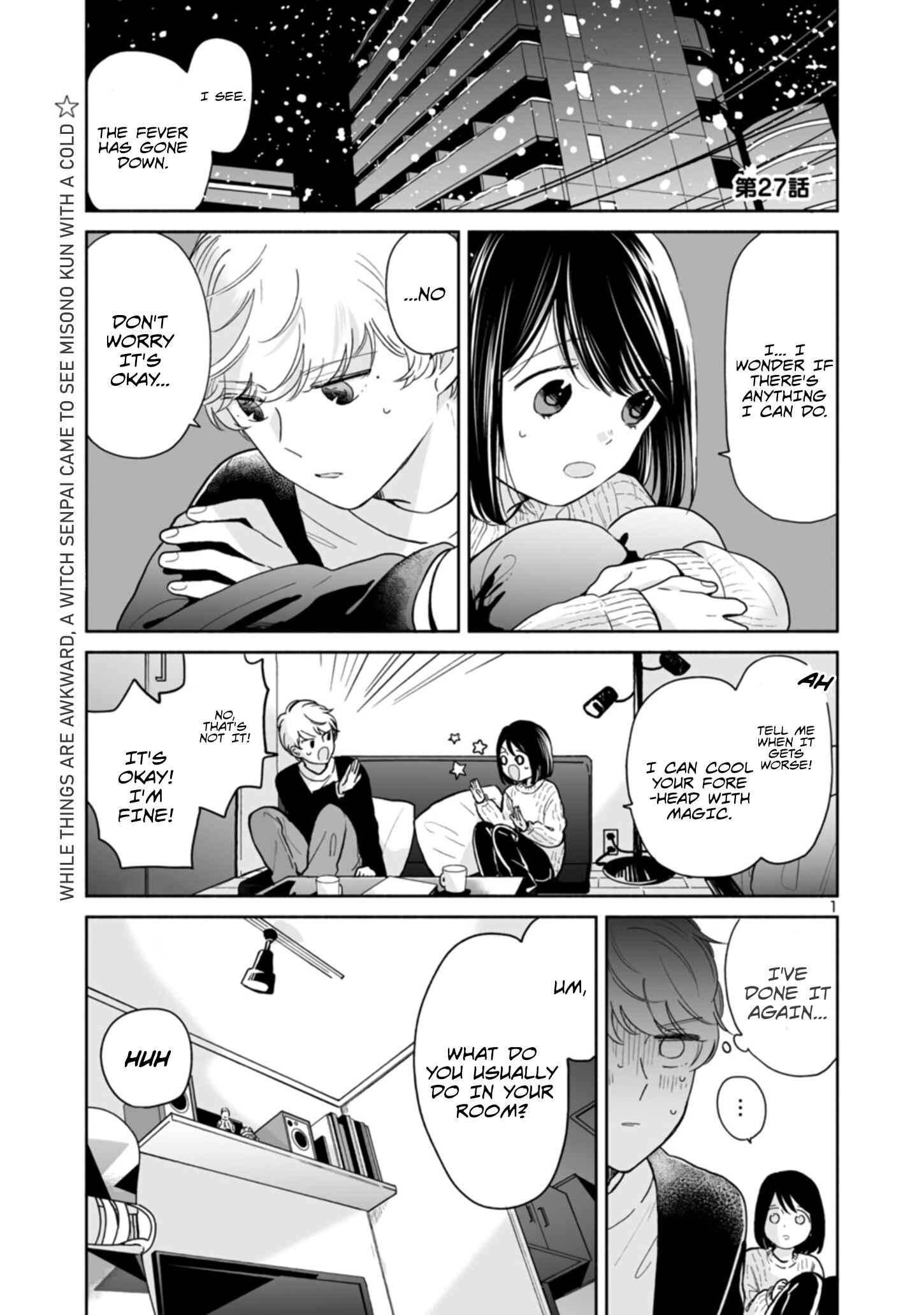 Page 1 Chapter 27 Majo-senpai Nippou