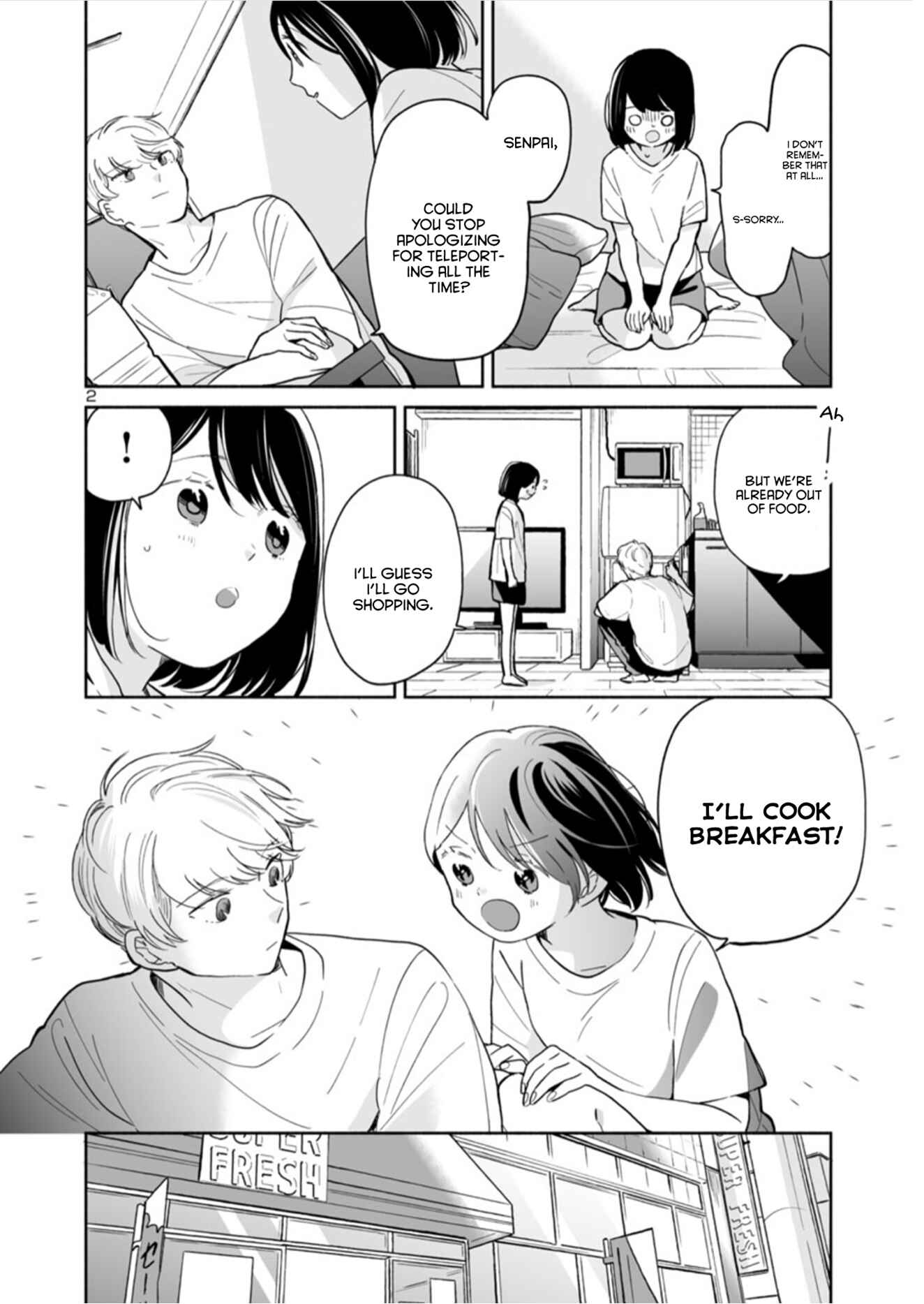 Page 2 Chapter 36 Majo-senpai Nippou