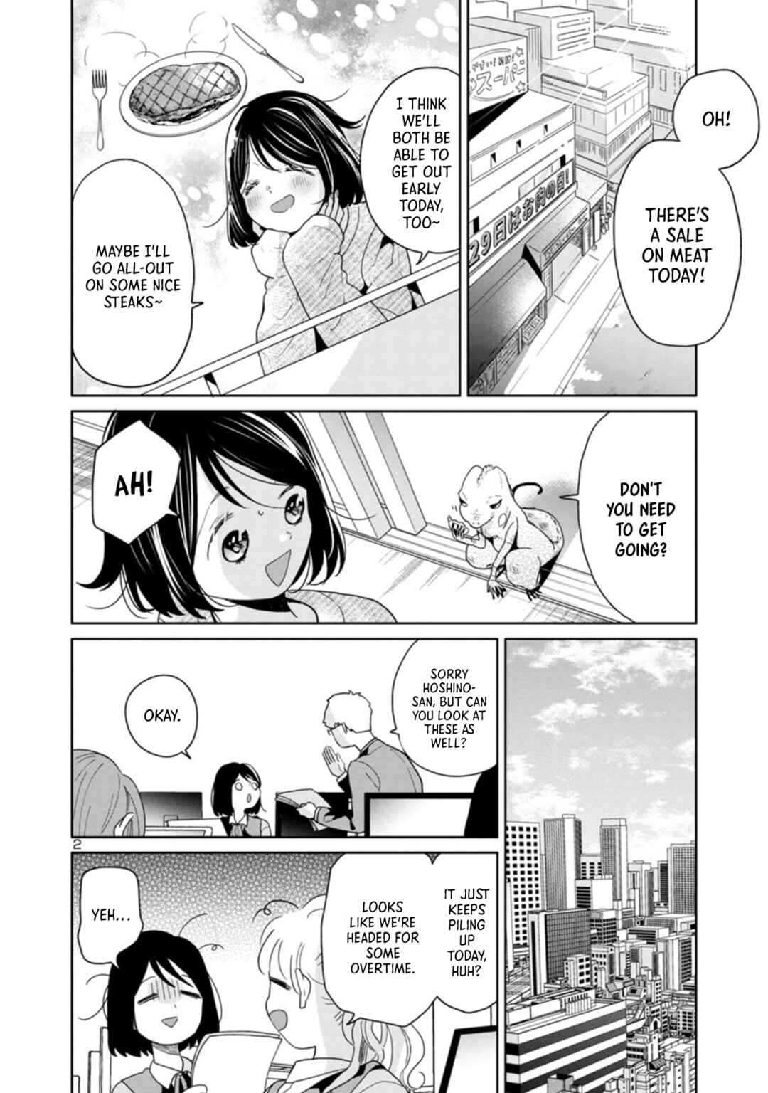 Page 2 Chapter 58 Majo-senpai Nippou
