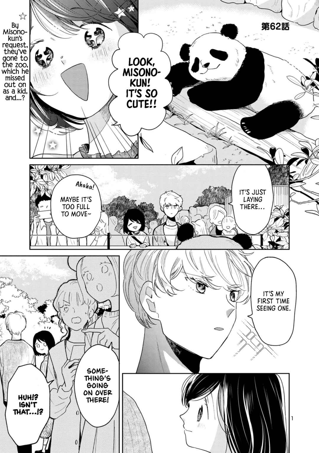 Page 1 Chapter 62 Majo-senpai Nippou