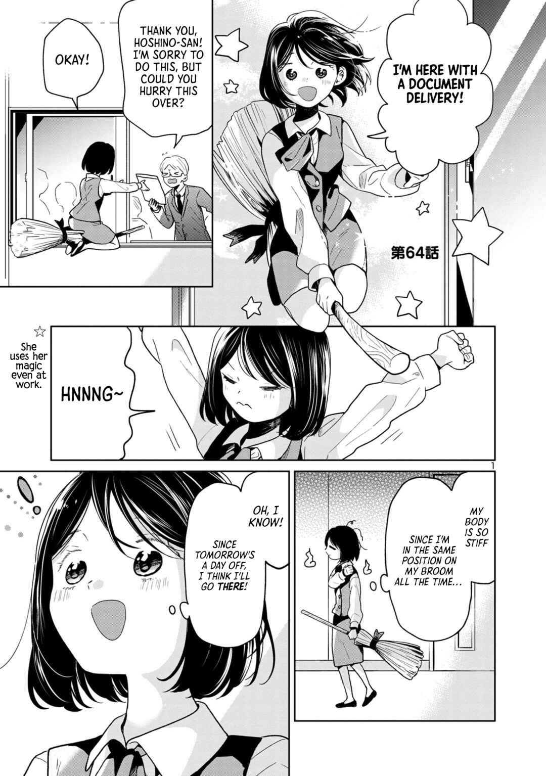 Page 1 Chapter 64 Majo-senpai Nippou
