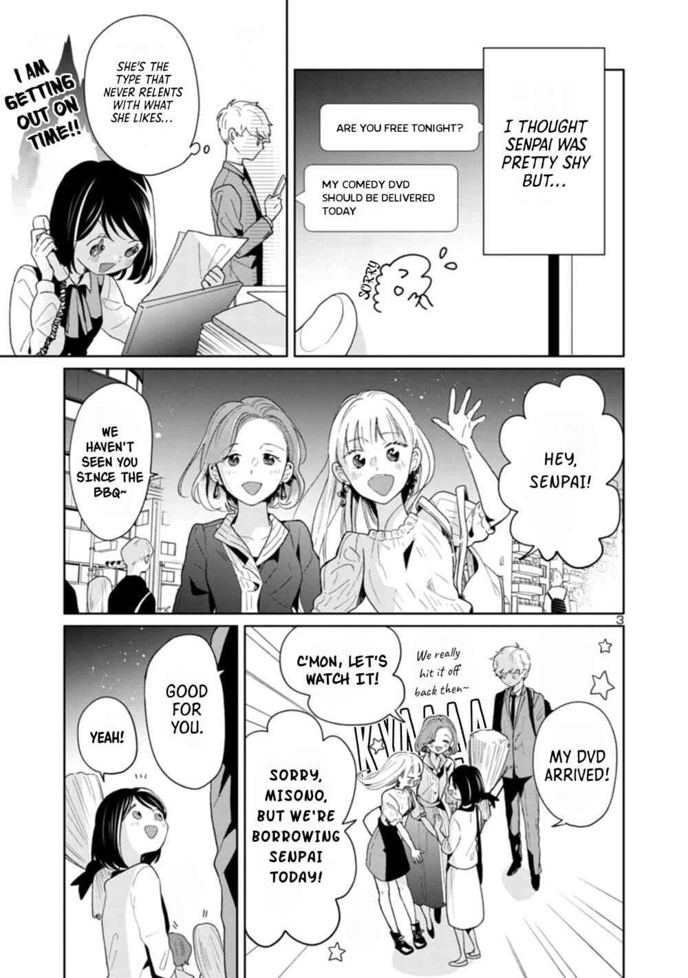 Page 3 Chapter 50 Majo-senpai Nippou