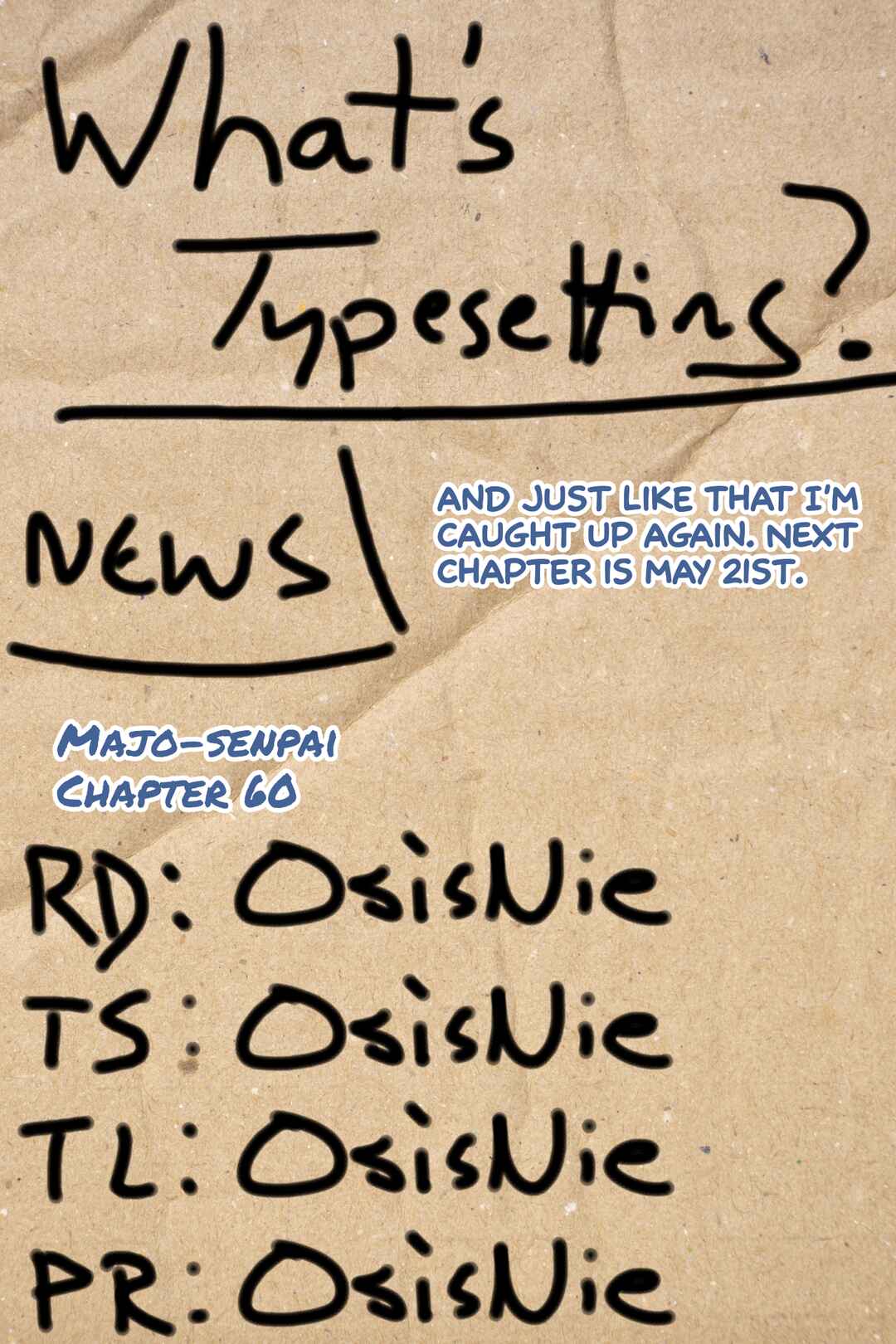 Page 8 Chapter 60 Majo-senpai Nippou