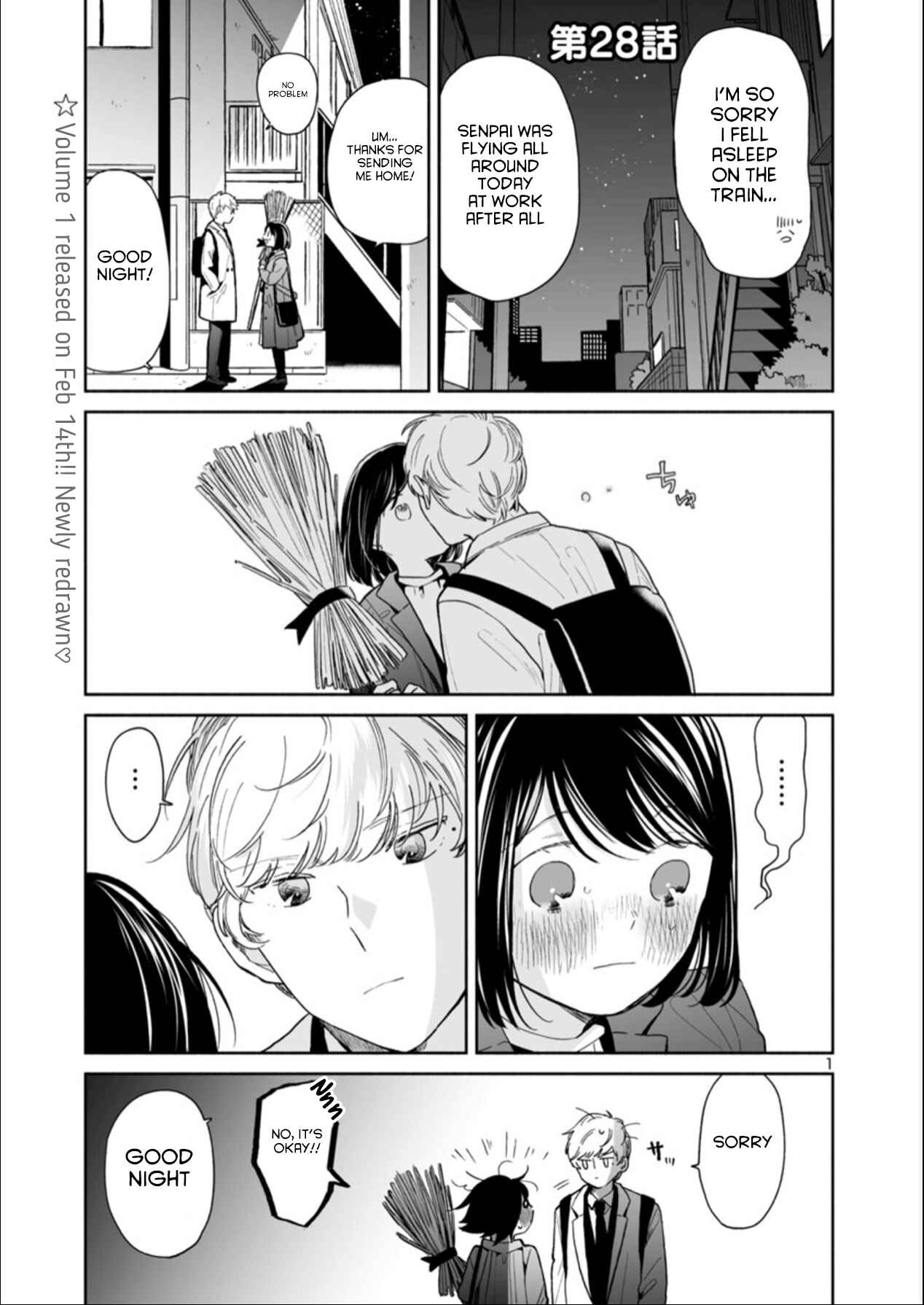 Page 1 Chapter 28 Majo-senpai Nippou