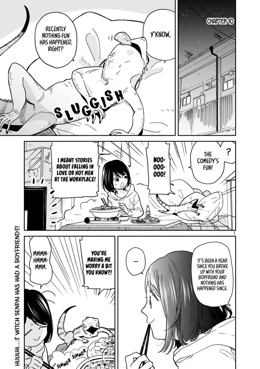 Page 1 Chapter 10 Majo-senpai Nippou