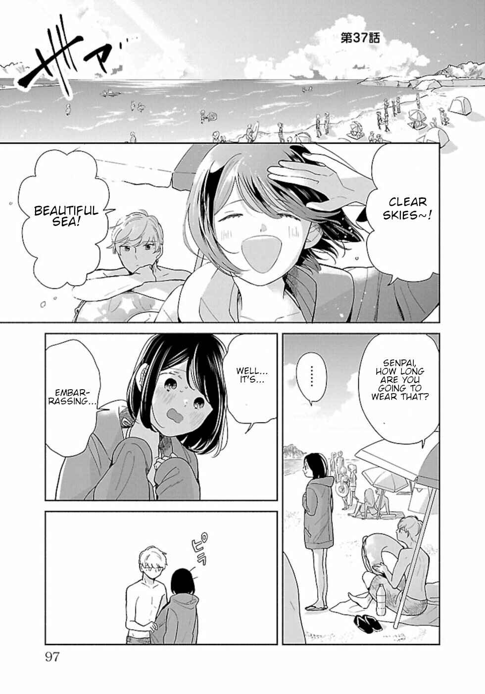 Page 1 Chapter 37 Majo-senpai Nippou