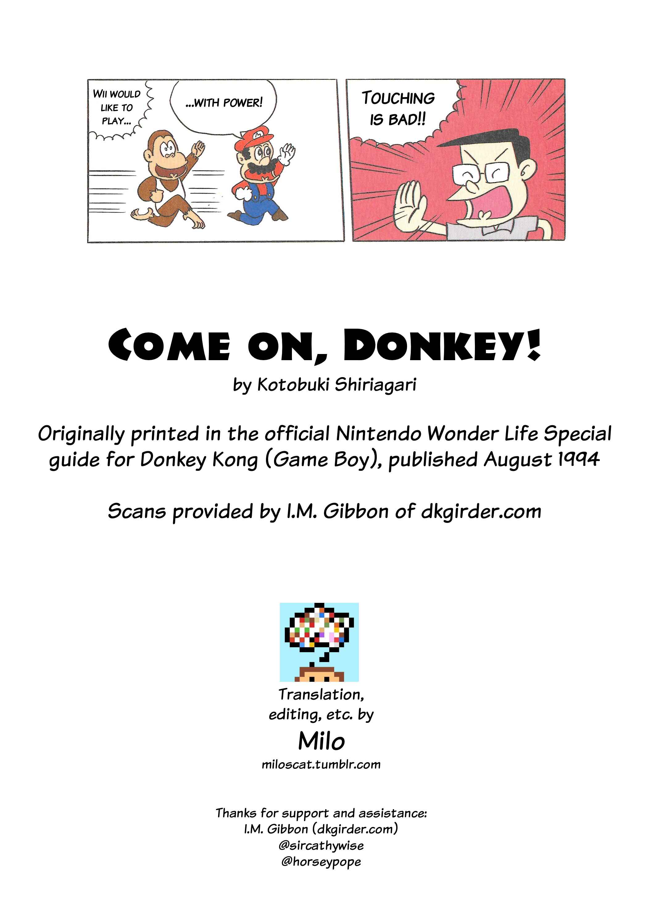 Page 7 Chapter Unknown_f8ef Donkey Kong Nintendo Official Guidebook