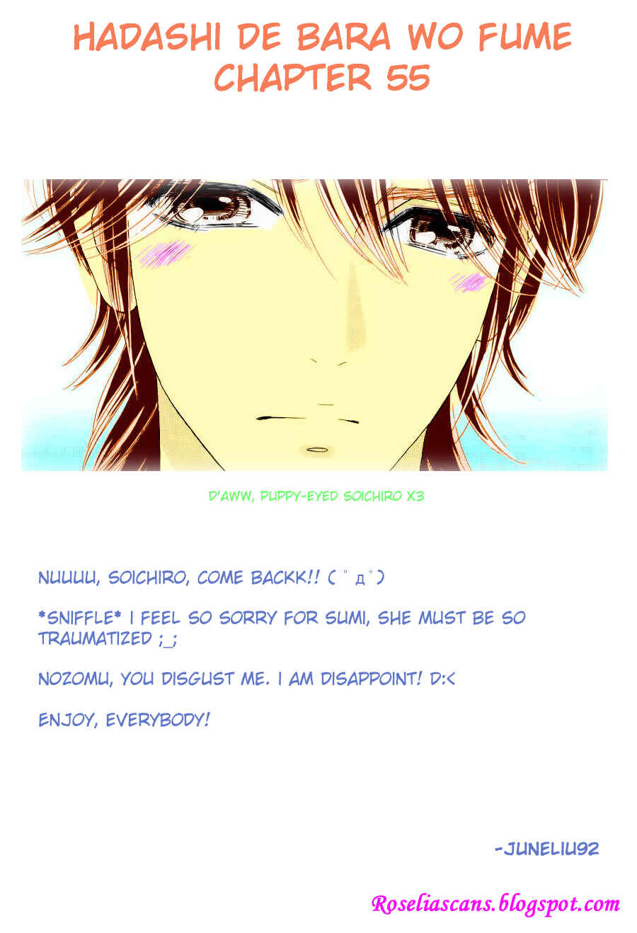 Page 1 Chapter 56 Hadashi De Bara Wo Fume