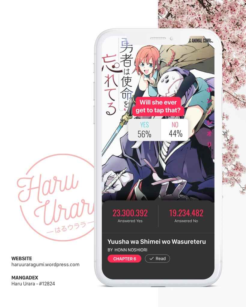 Page 15 Chapter 6 Yuusha wa Shimei wo Wasureteru
