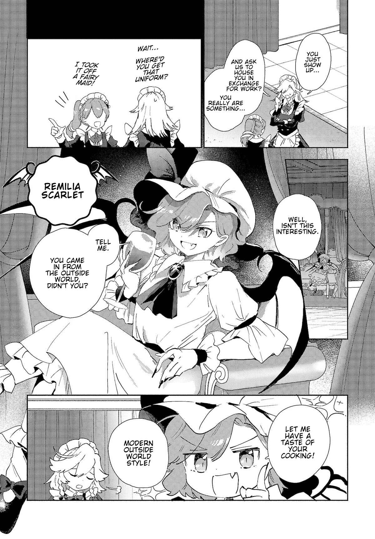 Page 3 Chapter 2.1 Touhou Project Niji Sousaku Series - Sanae-san wa Iedechuu!