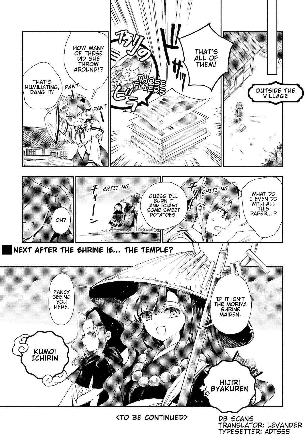 Page 9 Chapter 3.2 Touhou Project Niji Sousaku Series - Sanae-san wa Iedechuu!