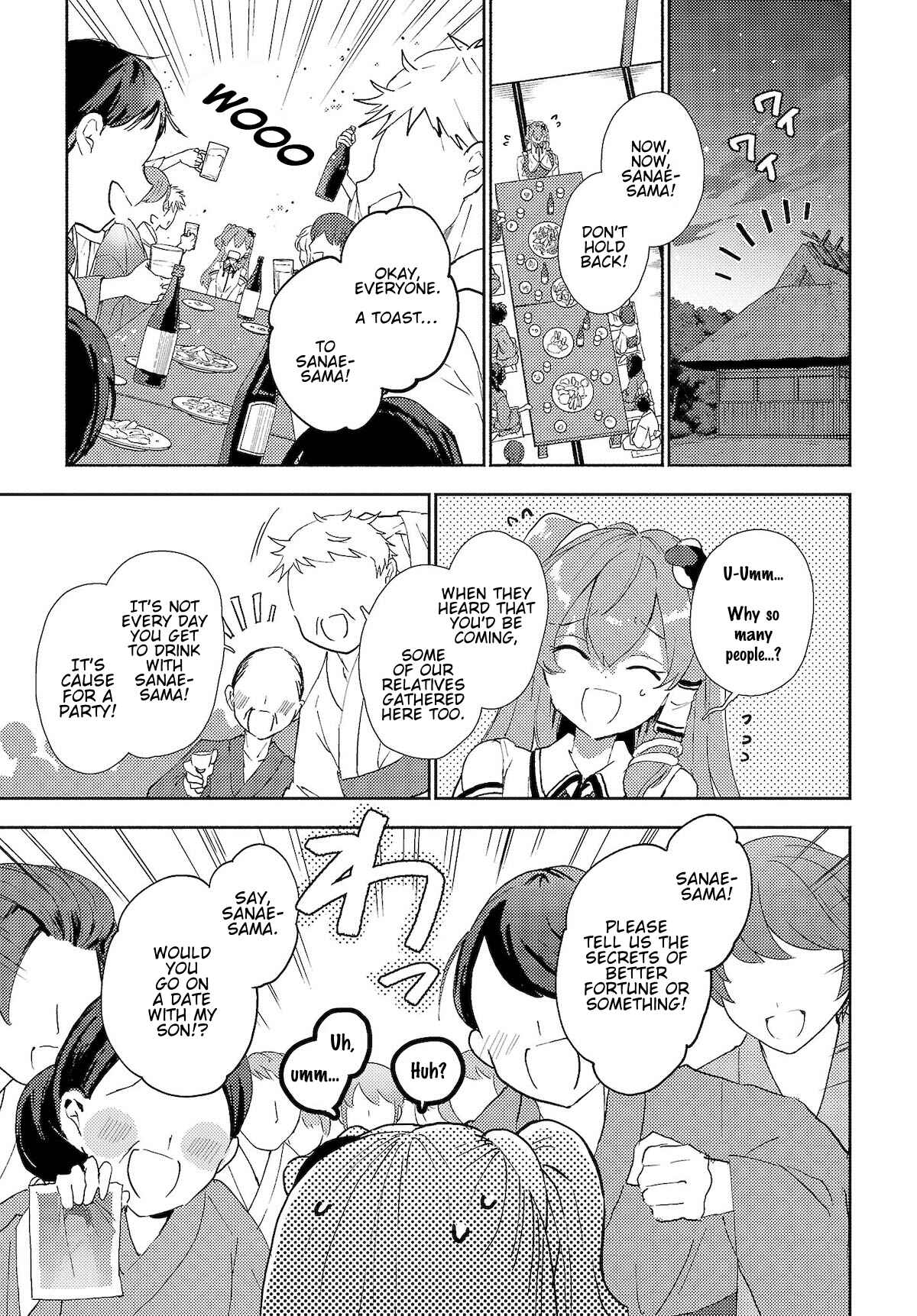 Page 7 Chapter 6.1 Touhou Project Niji Sousaku Series - Sanae-san wa Iedechuu!