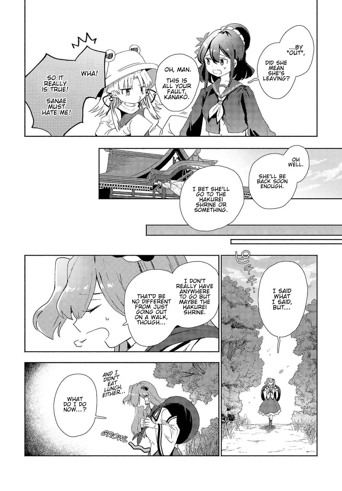 Page 10 Chapter 1.1 Touhou Project Niji Sousaku Series - Sanae-san wa Iedechuu!