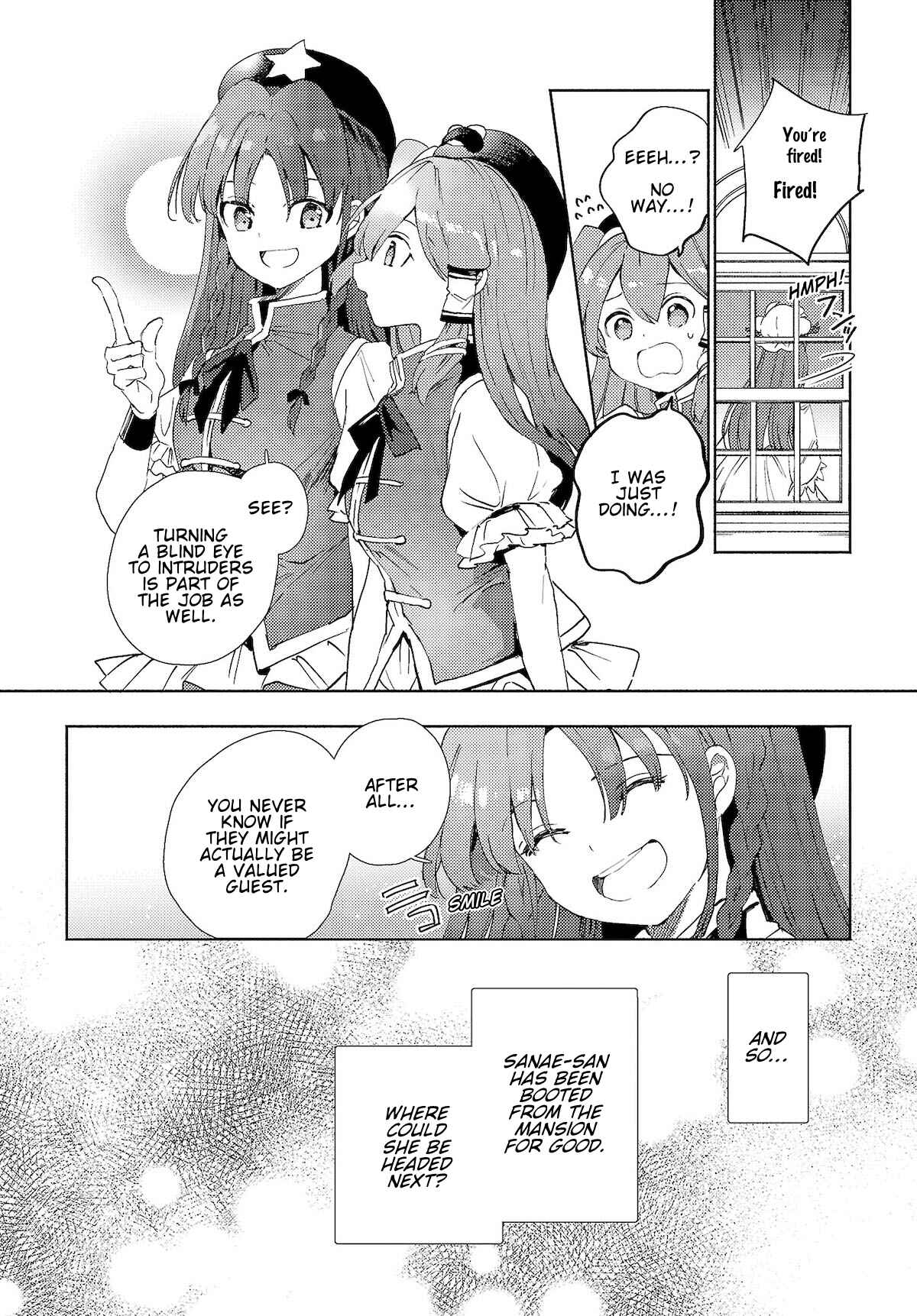 Page 8 Chapter 2.2 Touhou Project Niji Sousaku Series - Sanae-san wa Iedechuu!