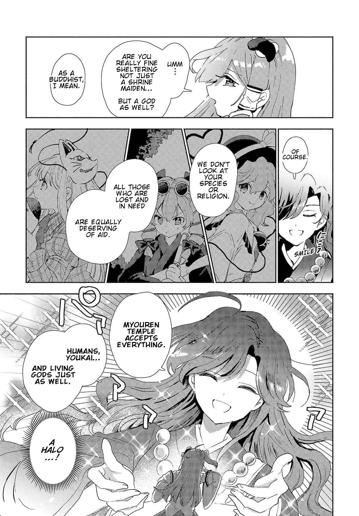 Page 3 Chapter 4.1 Touhou Project Niji Sousaku Series - Sanae-san wa Iedechuu!