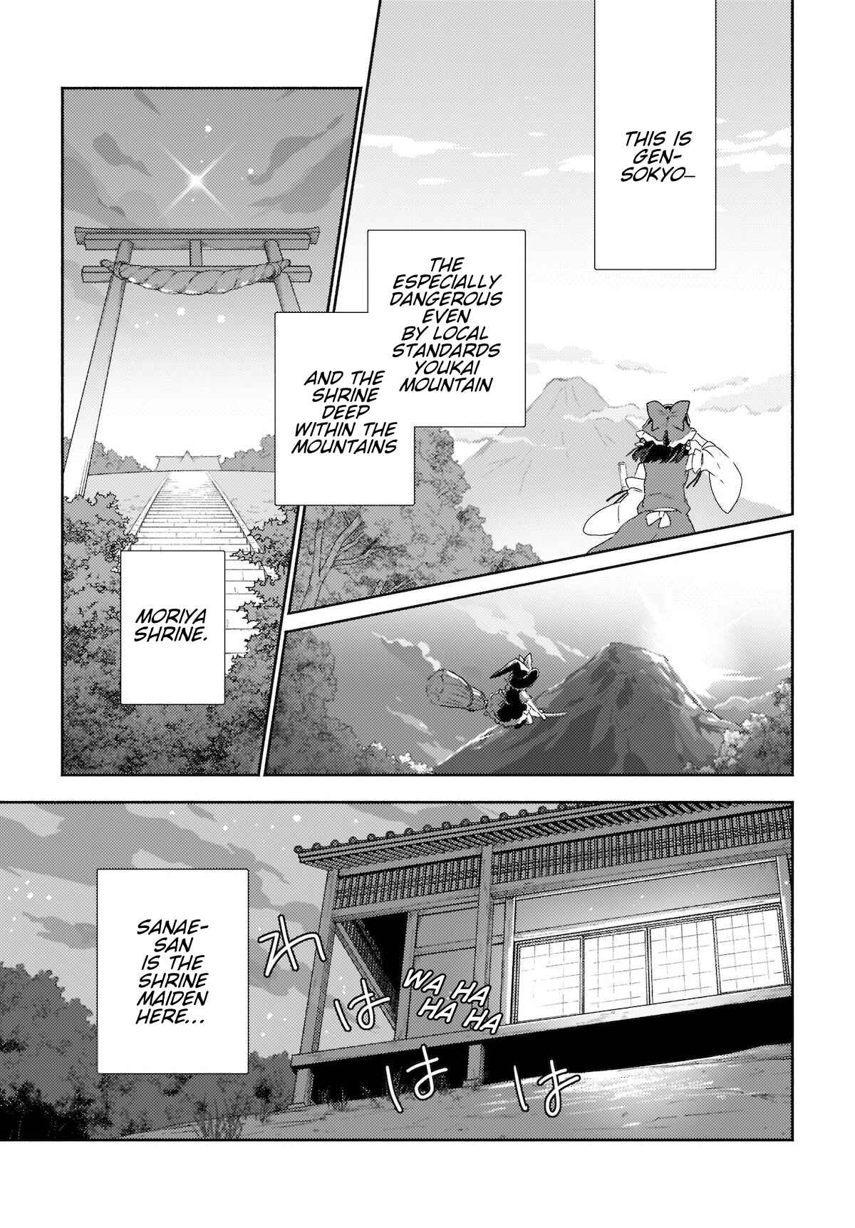 Page 11 Chapter 8.2 Touhou Project Niji Sousaku Series - Sanae-san wa Iedechuu!