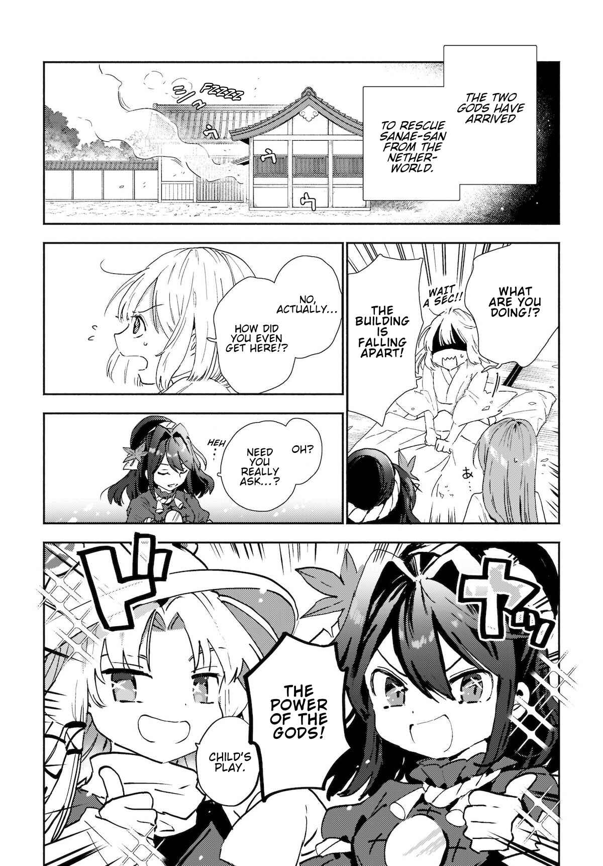 Page 2 Chapter 8.2 Touhou Project Niji Sousaku Series - Sanae-san wa Iedechuu!