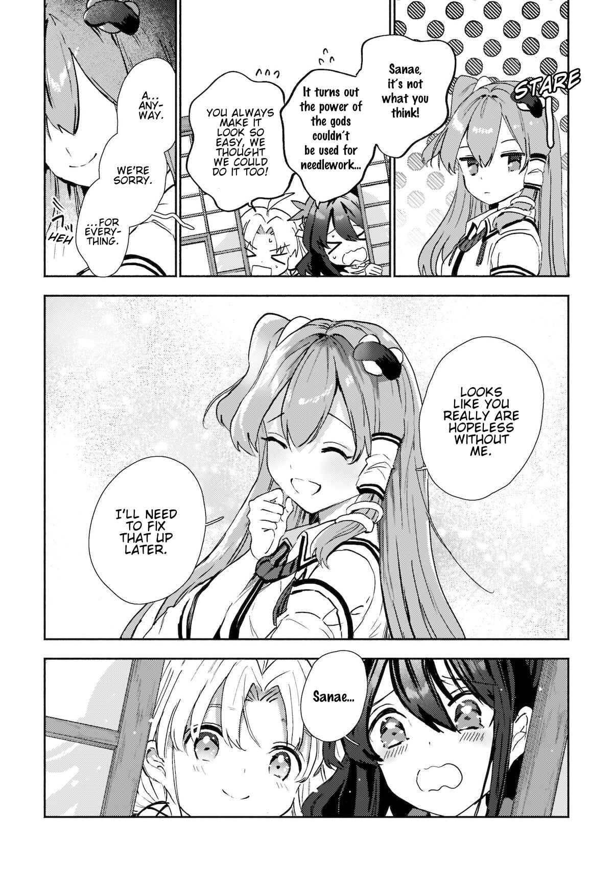 Page 6 Chapter 8.2 Touhou Project Niji Sousaku Series - Sanae-san wa Iedechuu!