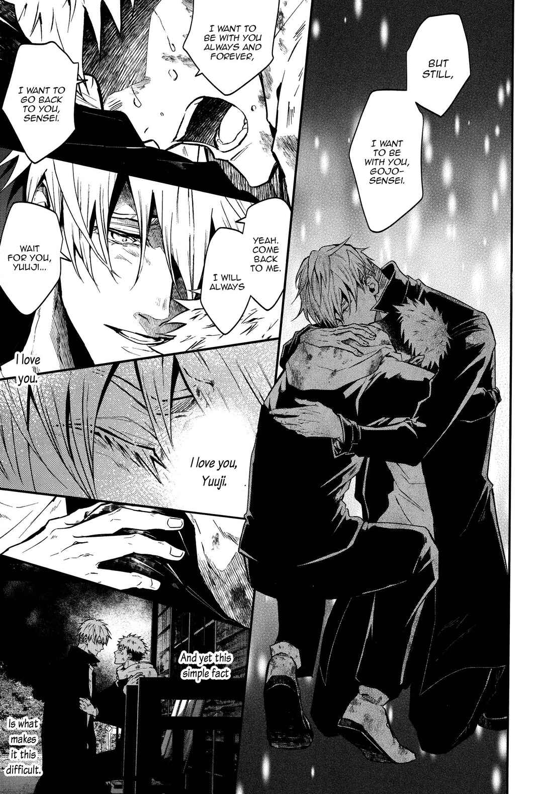 Page 144 Chapter Unknown_b049 Jujutsu Kaisen - Kaette Oide yo, Boku no Tokoro ni (Doujinshi)
