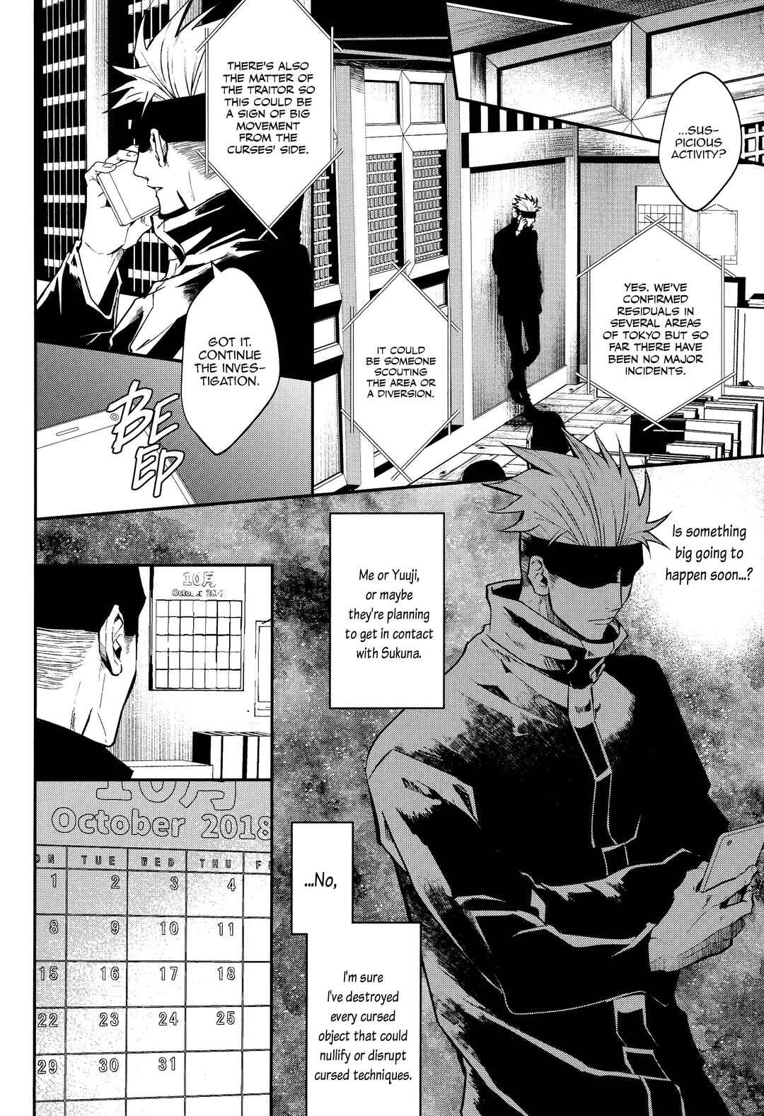Page 156 Chapter Unknown_b049 Jujutsu Kaisen - Kaette Oide yo, Boku no Tokoro ni (Doujinshi)