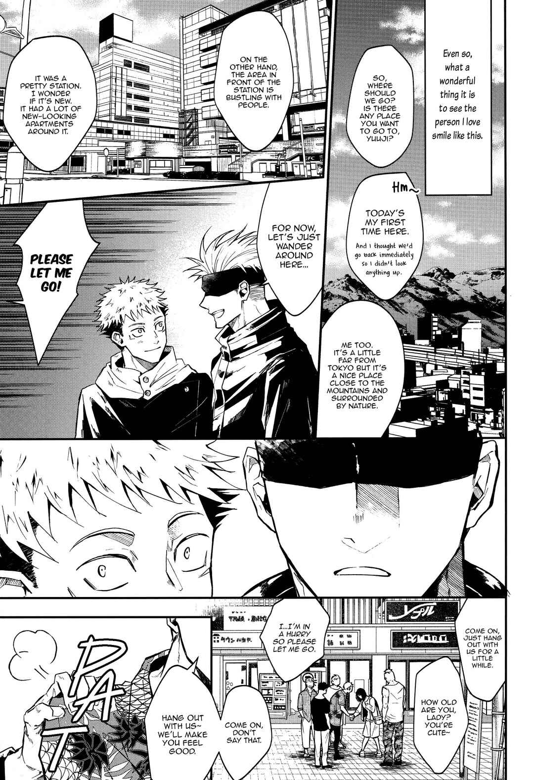 Page 19 Chapter Unknown_b049 Jujutsu Kaisen - Kaette Oide yo, Boku no Tokoro ni (Doujinshi)