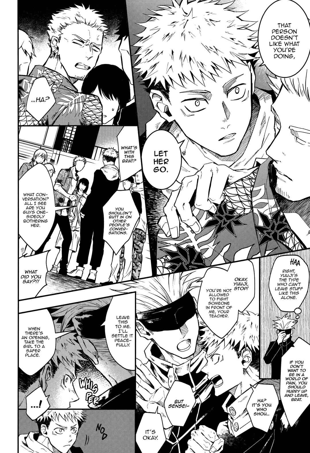 Page 20 Chapter Unknown_b049 Jujutsu Kaisen - Kaette Oide yo, Boku no Tokoro ni (Doujinshi)