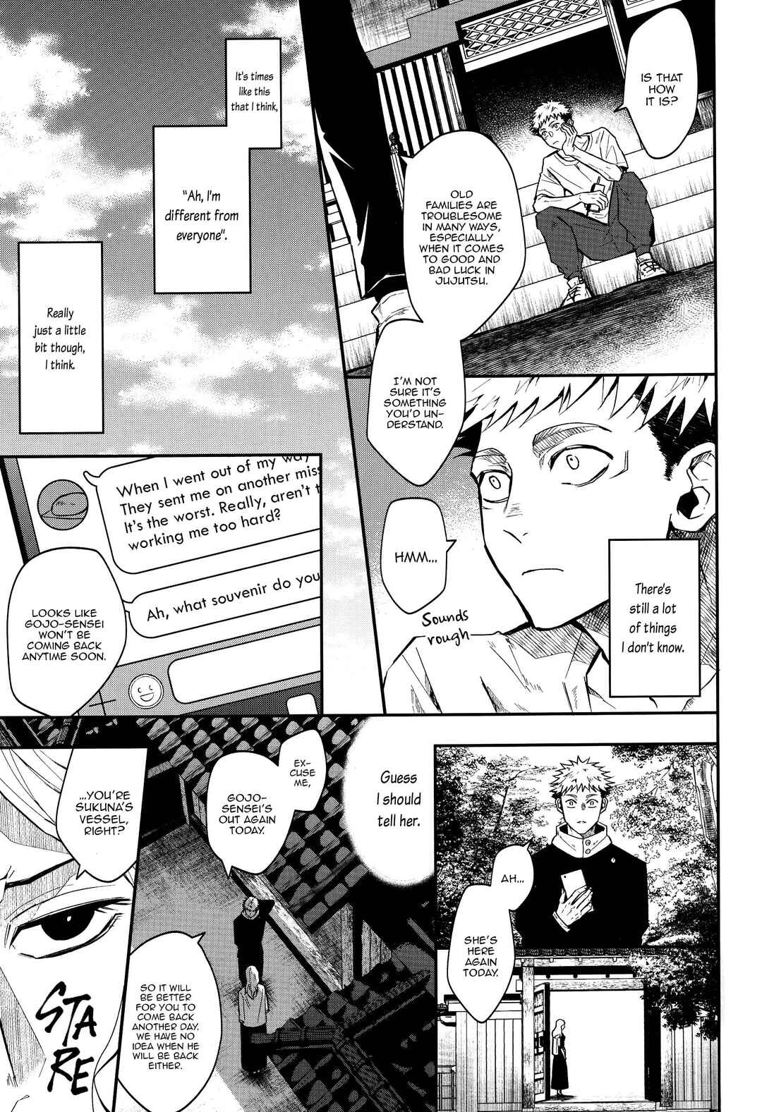 Page 39 Chapter Unknown_b049 Jujutsu Kaisen - Kaette Oide yo, Boku no Tokoro ni (Doujinshi)