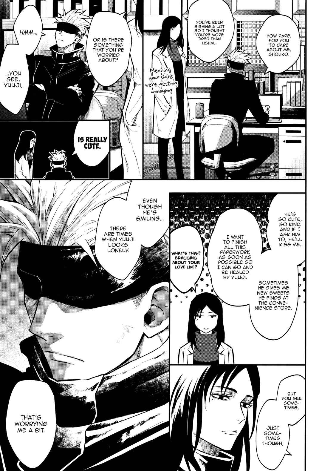 Page 49 Chapter Unknown_b049 Jujutsu Kaisen - Kaette Oide yo, Boku no Tokoro ni (Doujinshi)